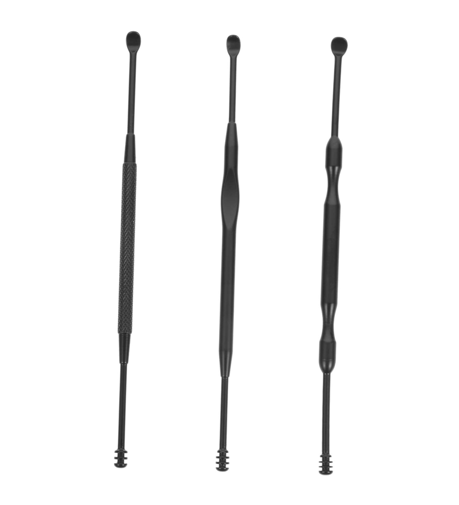 PLAFOPE Ear Pick Set Dual Use Ear Cleaner Brush and Wax Removal Stick for Home Portable Pumice Stone Accessory included - Buy Online on SooperMarket.com