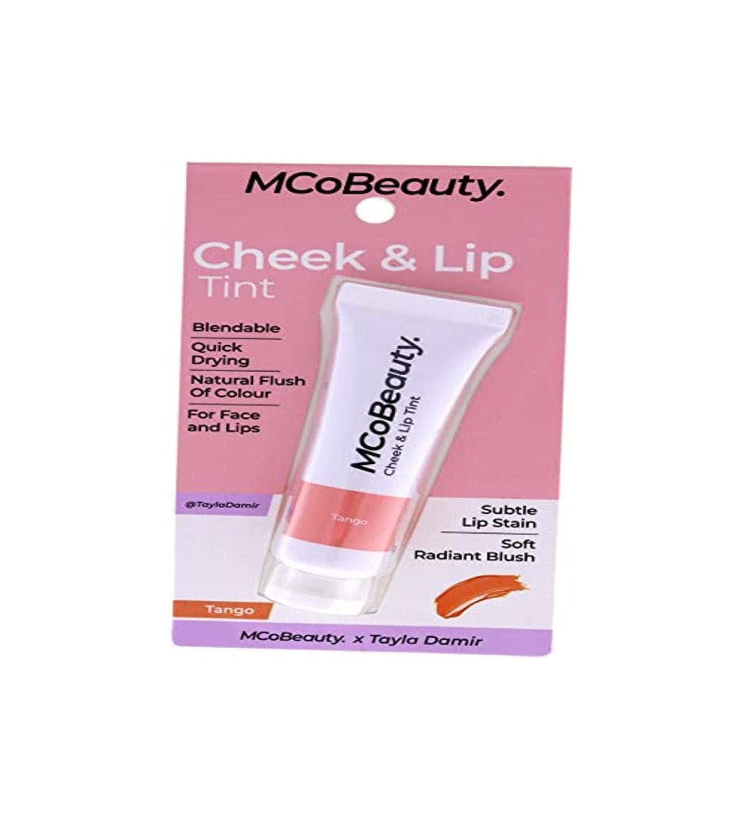 MCoBeauty Cheek And Lip Tint - Luminous Pop Of Buildable Color - Quick-Drying And Long-Wearing - Blurs The Lines Between A Dewy Gloss And A Stain - Gives Skin A Youthful Glow - Tango - 0.34 Oz