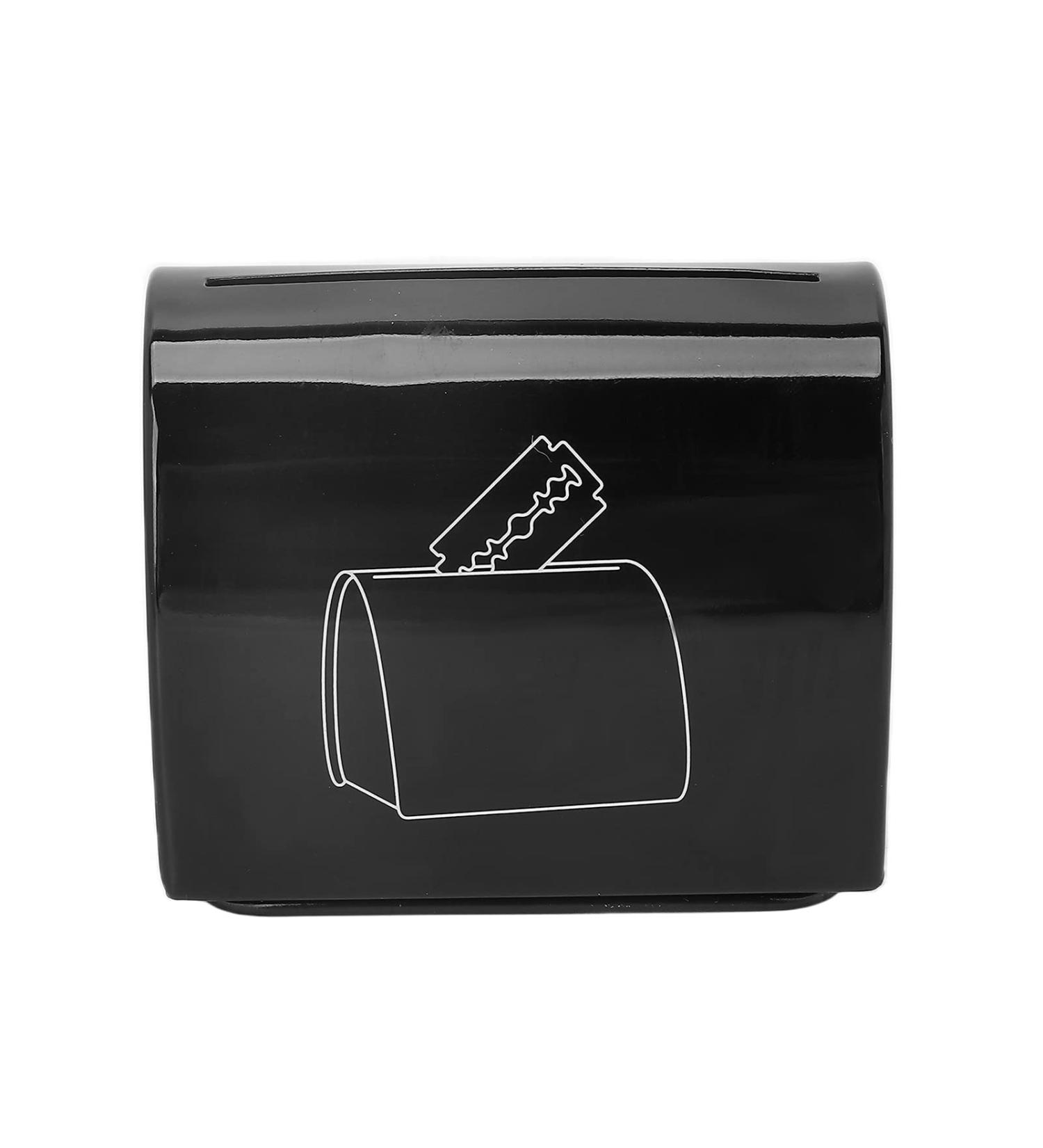 Razor Blade Disposal Suitcase | Safe Storage for Used Razor Blades | Large Capacity & Sealed Design - Buy Online on SooperMarket.com