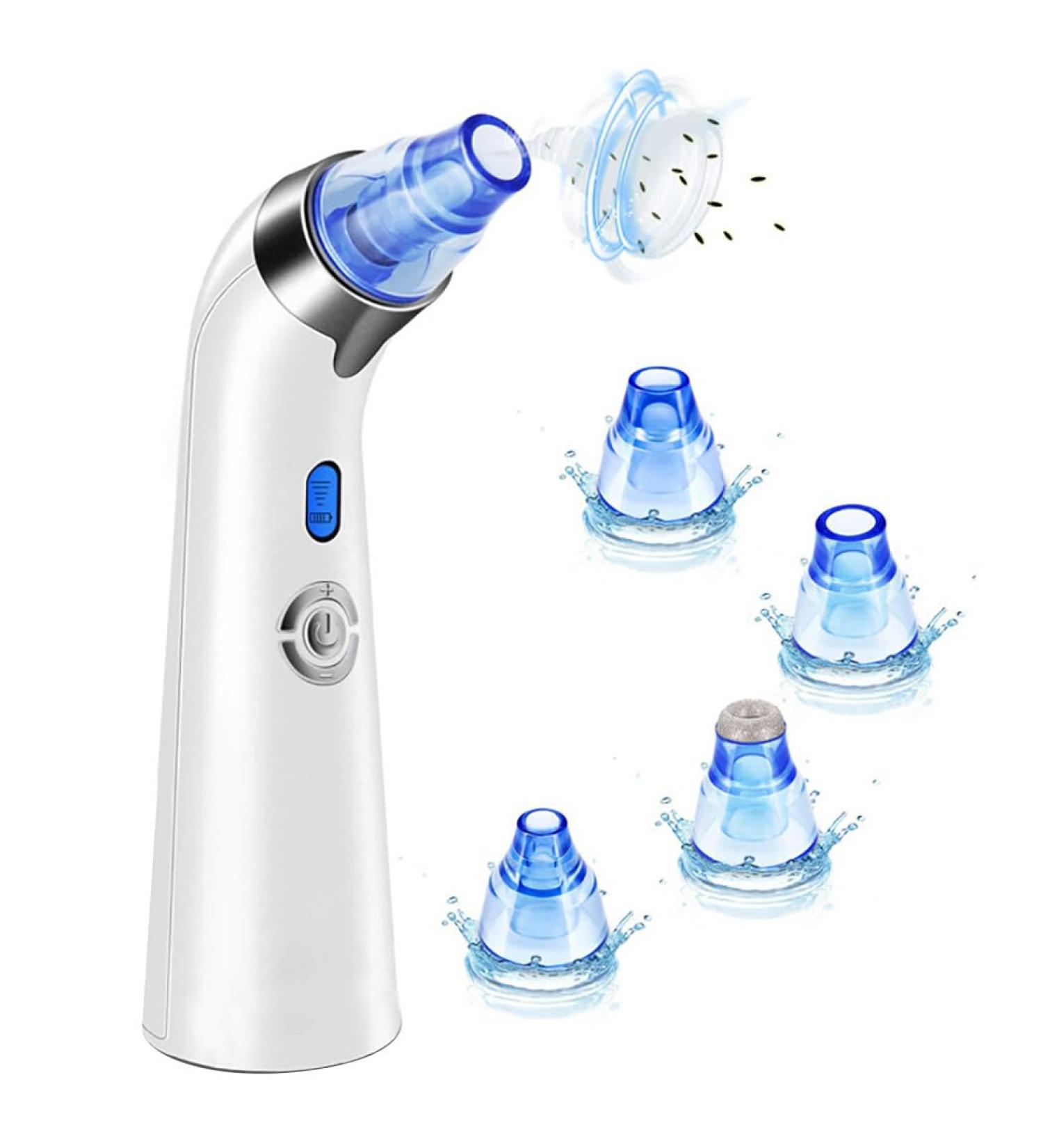 Electric Pore Extractor Tool USB Rechargeable Professional for Women Girls Vacummer Pore - Buy Online on SooperMarket.com