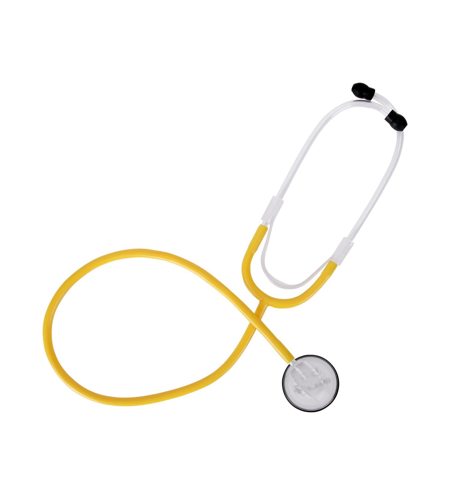 Buy TK-1 Professional MR Safe Stethoscope - Dual Frequency in Lemon Yellow | International Shipping Available - Buy Online on SooperMarket.com