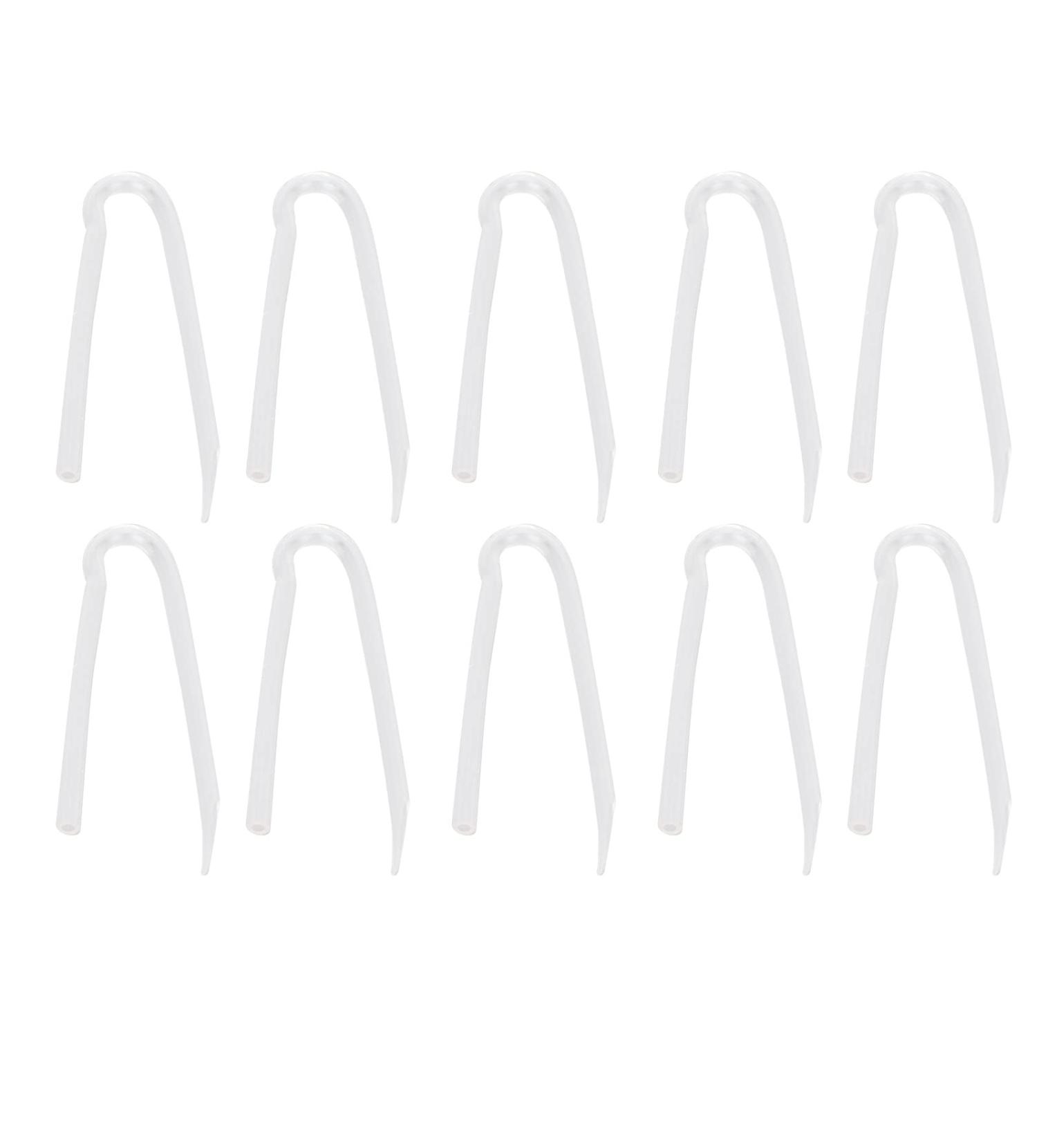 Buy Pack of 10 Flexible Hearing Aid Tubes Type R | BTE Earmold Replacement Acoustic Tubes (3.3 x 2.0 mm) - Fast International Shipping - Buy Online on SooperMarket.com
