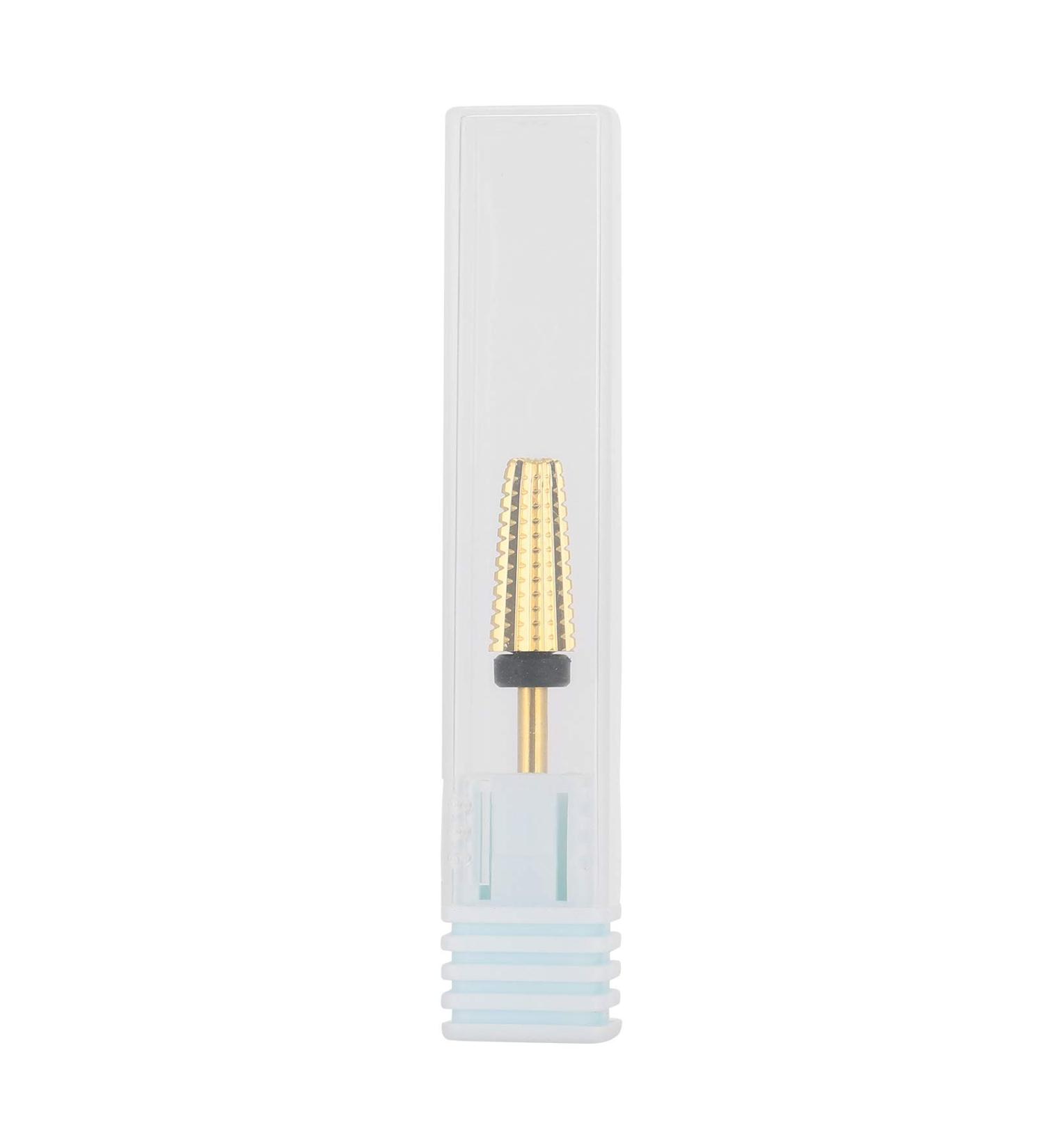 5 in 1 Carbide Tapered Cone Nail Drill Bits Set - Nail Art Pedicure Manicure Tools Accessories (Available in XF F M C X Grain) - Buy Online on SooperMarket.com