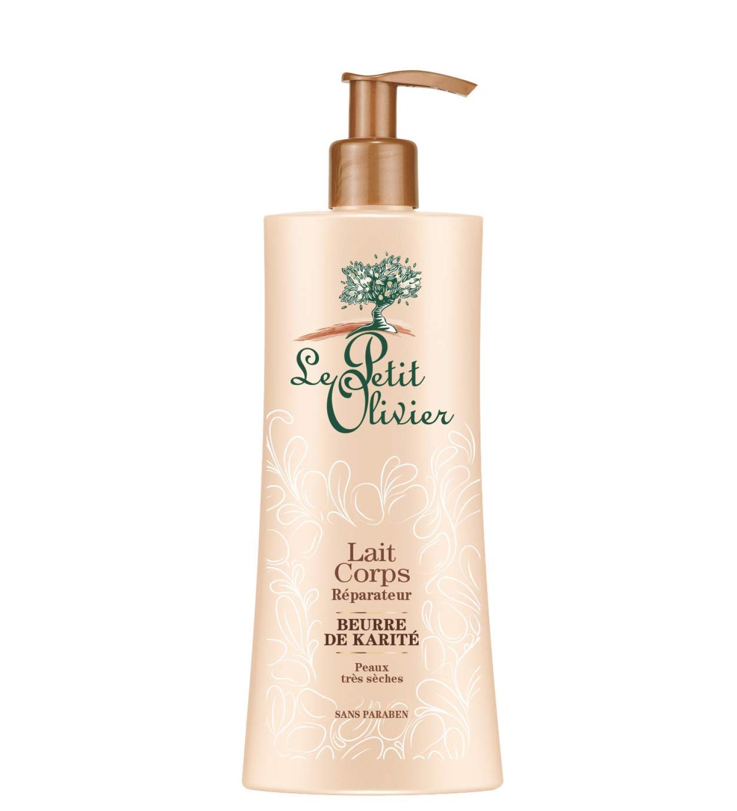 Le Petit Olivier - Body lotion with shea butter dispenser (Beurre de Karit ) 250 ml