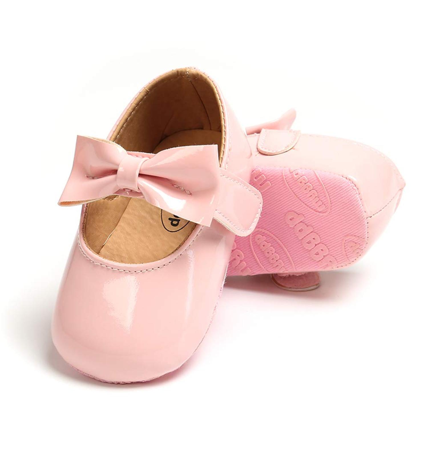 RVROVIC Baby Girl Moccasins: Princess Sparkly Soft Sole Shoes (12-18 Months, Pink) - Buy Online on SooperMarket.com