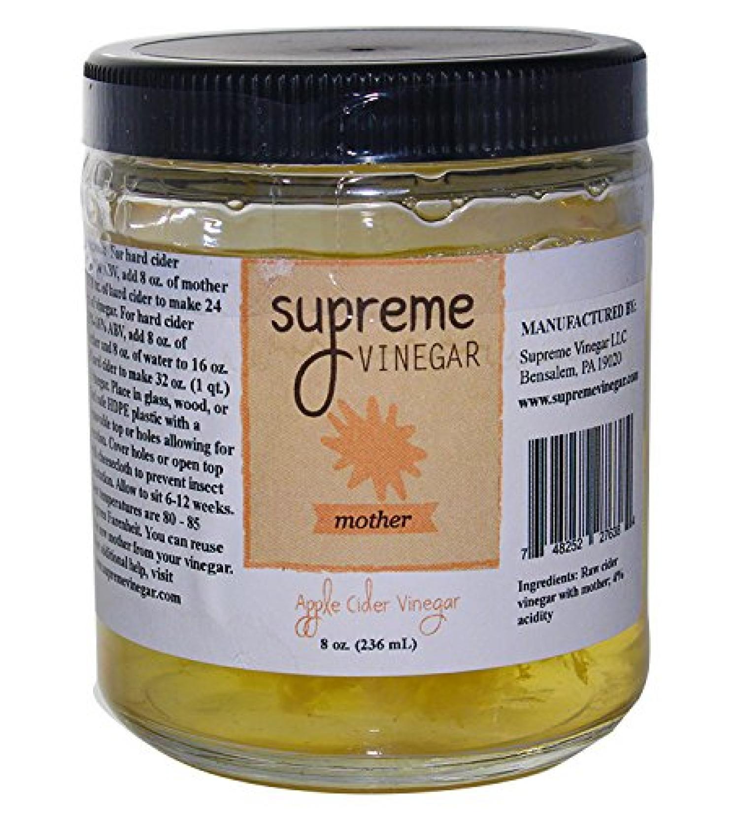 Supreme Cider Mother of Vinegar Yellow - 3696 Supreme Vinegar - Buy Online on SooperMarket.com