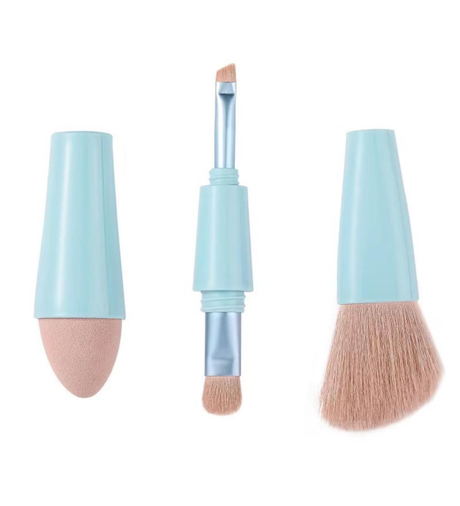 carrub Makeup Brush Glam Blend Eyeshadow Brush Set Foundation Brush Beauty Tool Multifunctional Portable Beauty Pen(Blue) - Buy Online on SooperMarket.com