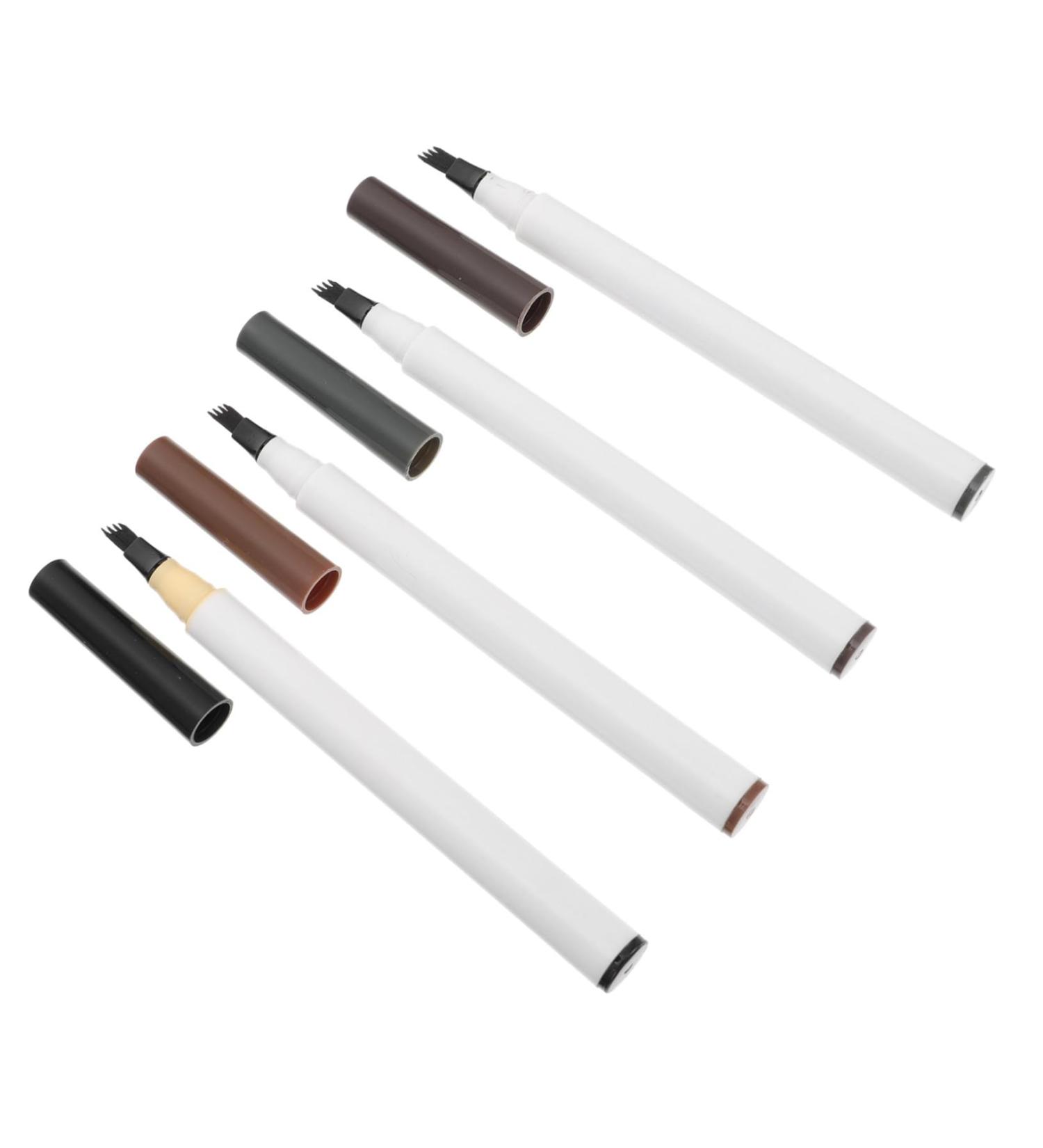 Angoily 4pcs Four Forked Eyebrow Pencil Miss Brush Lasting - Buy Online on SooperMarket.com