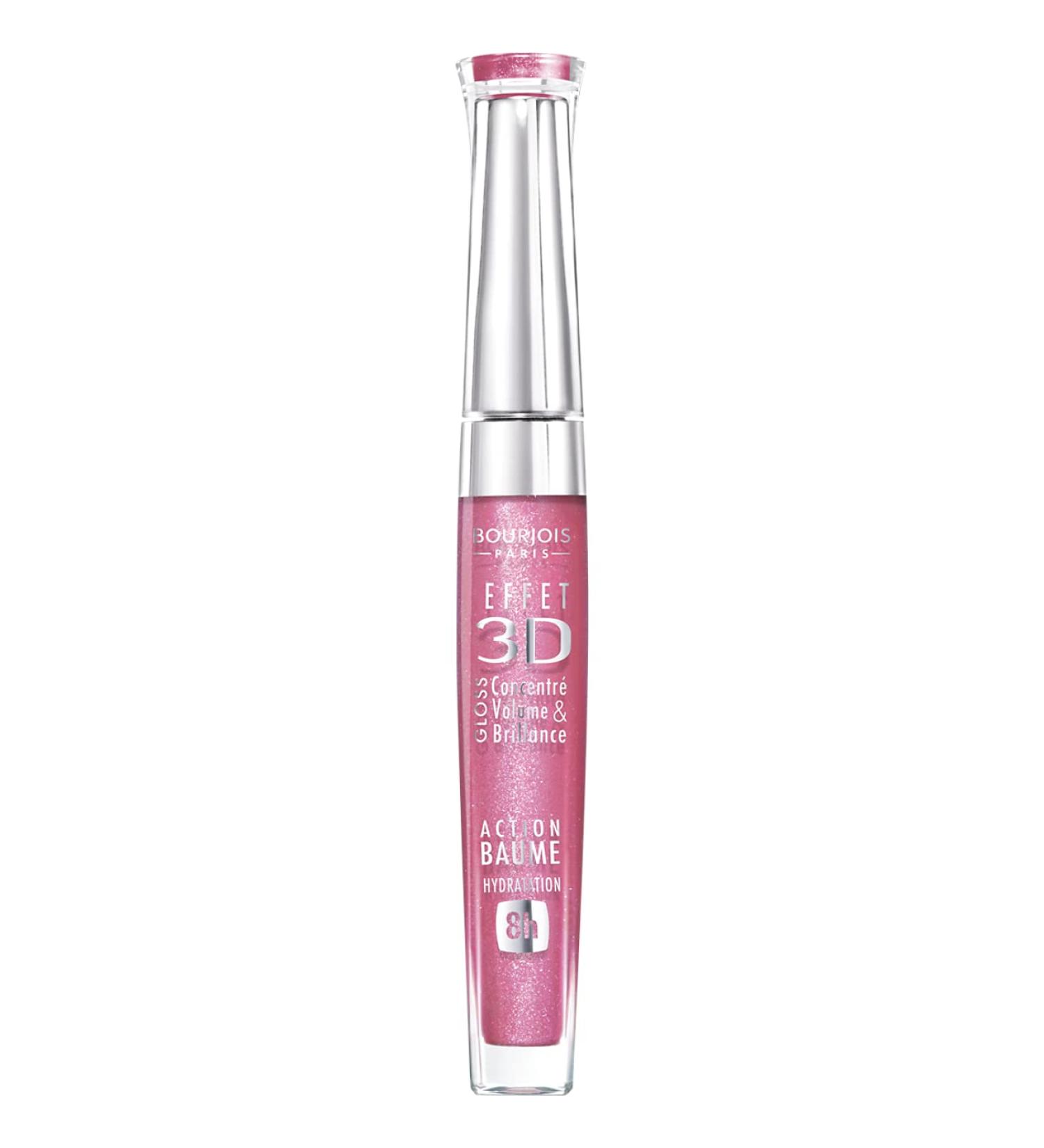 Bourjois Effect 3D Lip Gloss 20 Rose Symphonic - High-shine Formula for Gorgeous Lips - Buy Online on SooperMarket.com