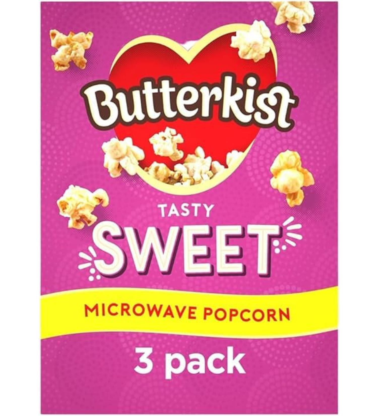 Butterkist Microwave Popcorn 3x60g (Salted 10)