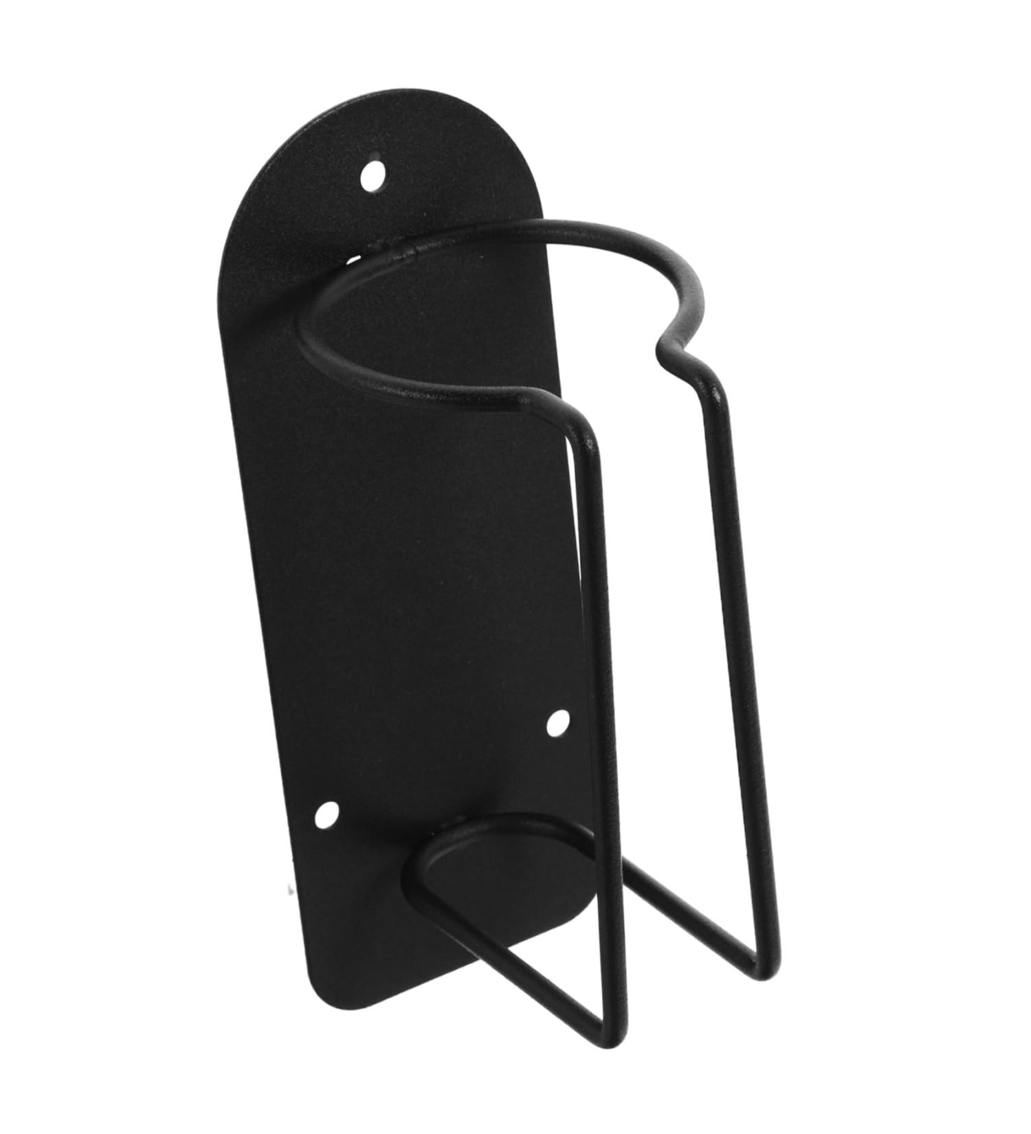 Angoily Clipper Stand | Wall-Mounted Stainless Steel Hair Clipper Organizer for Barbers | Sleek Black Design | 12.5x6cm - Buy Online on SooperMarket.com