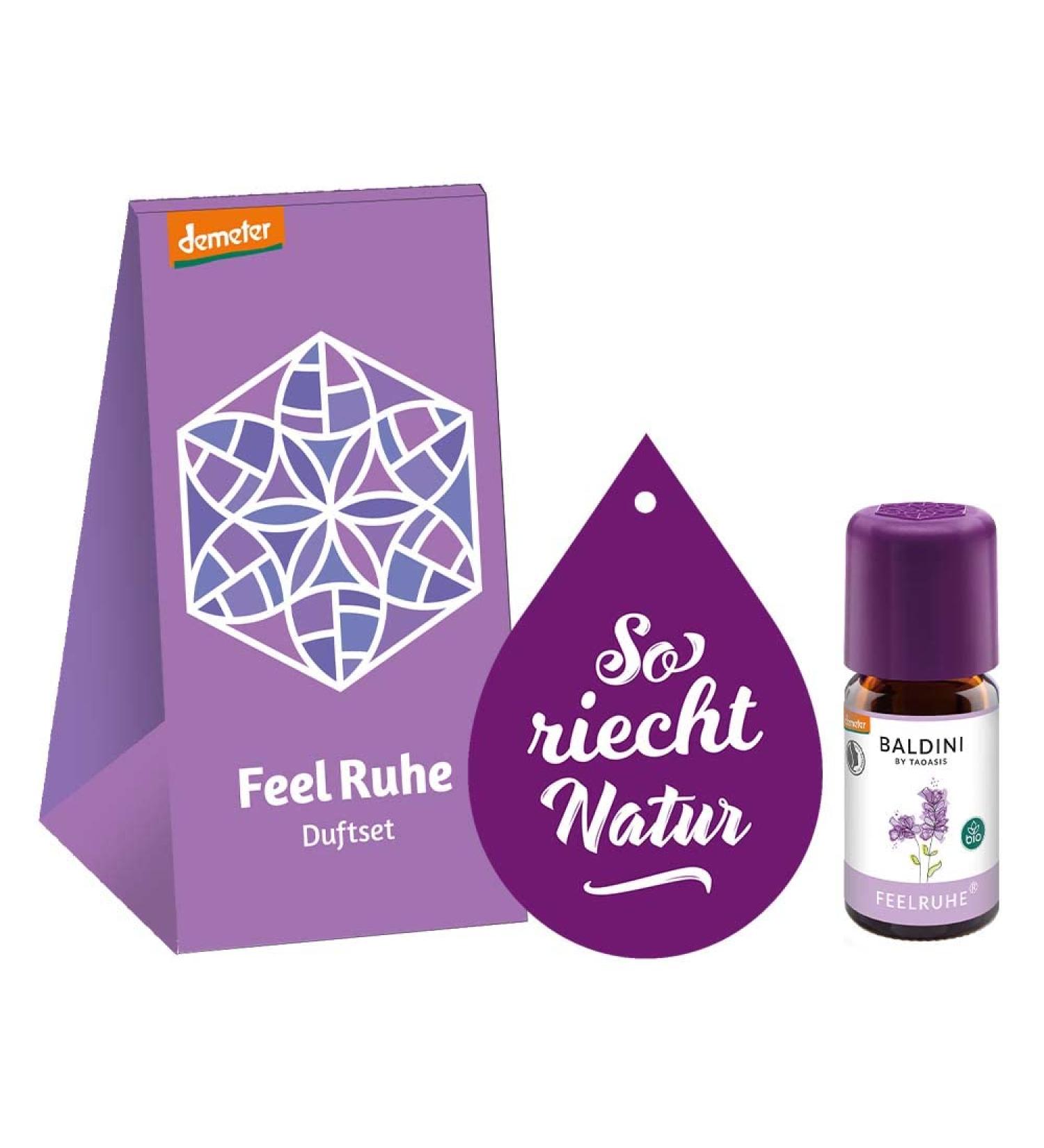 Baldini by Taoasis Feelruhe mini fragrance set with fragrance fleece