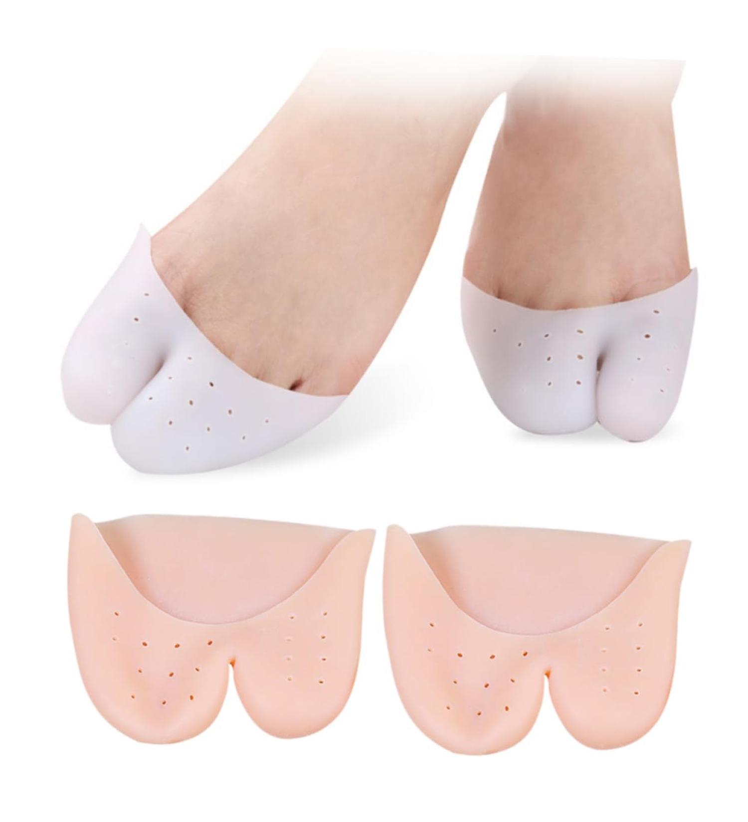Hemoton 2 Pairs Gel Toe Caps - Soft Big Toe Protectors for Pointe Shoes - Buy Online on SooperMarket.com
