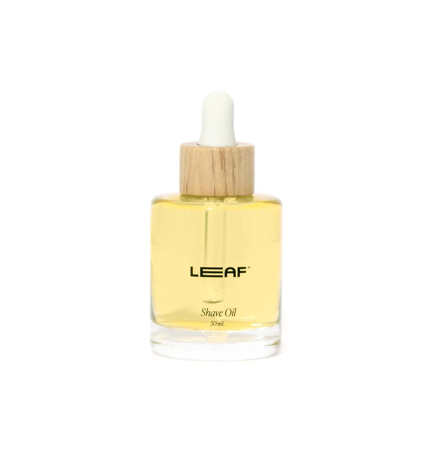 Leaf Shave Oil 1.7 fl oz - Pre & Post Shave Oil for Smooth Shave | Reduce Irritation | Women & Men - Buy Online on SooperMarket.com