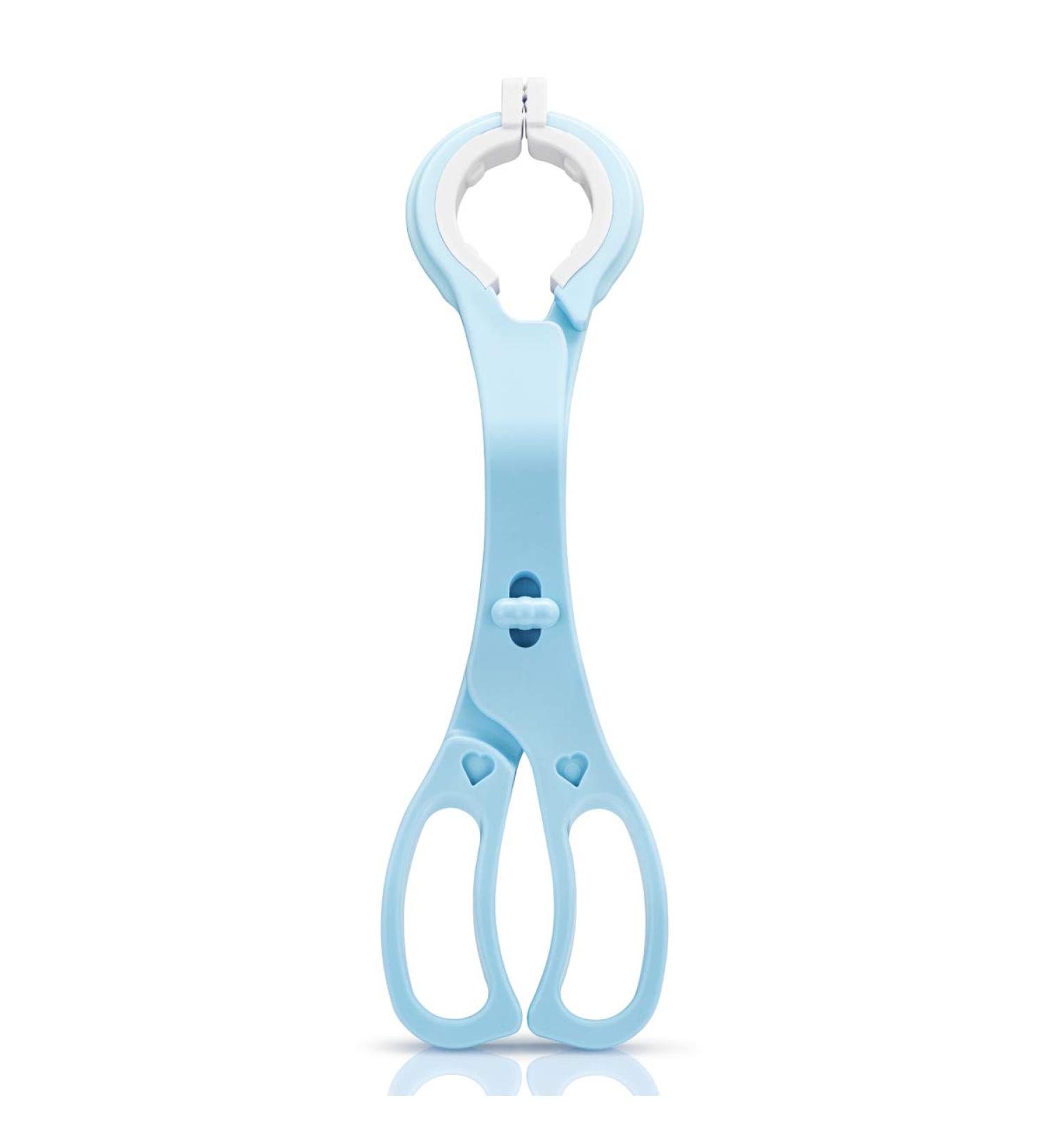 Grosmimi Baby Bottle Tongs - Blue | Convenient Bottle Handling Tool - Buy Online on SooperMarket.com