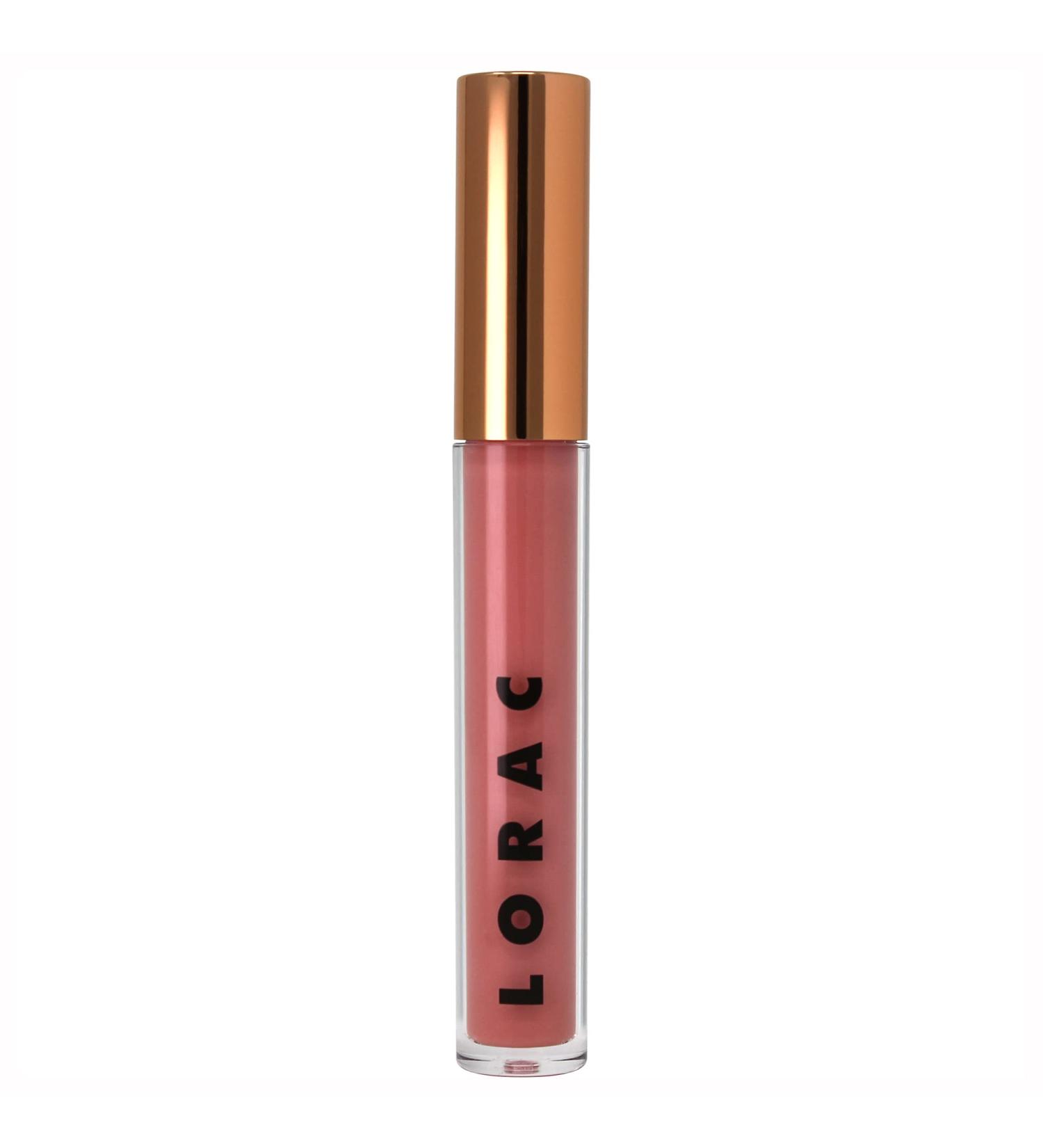 LORAC Unzipped Sheer Silk Lip Gloss in Nude Bare - Hydrating and Long-Lasting Formula - Buy Online on SooperMarket.com