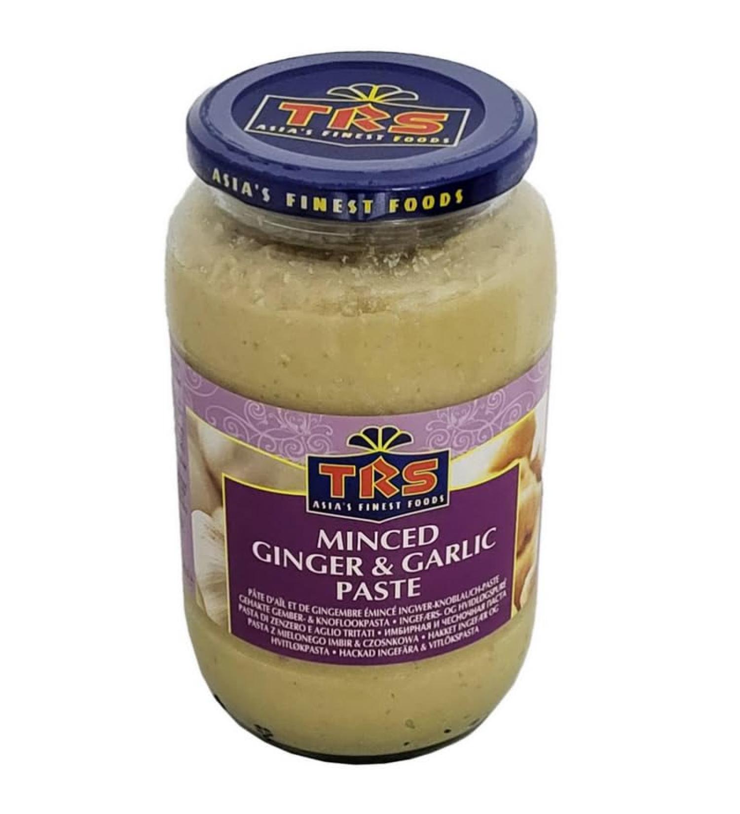 TRS Minced Ginger & Garlic Paste 1kg | Authentic Flavor | Premium Quality | Versatile Usage | No Added Preservatives | Consistent Taste - Buy Online on SooperMarket.com