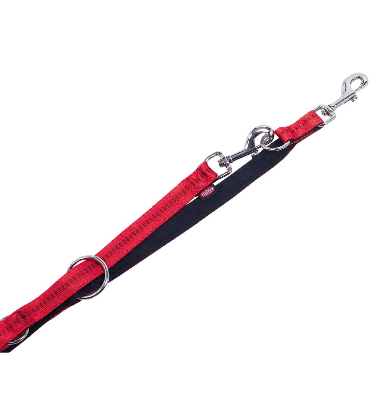 Nobby Soft Grip Leash - Red 200 cm | Durable 15 mm Width | Ideal for Dogs | International Shipping Available - Buy Online on SooperMarket.com