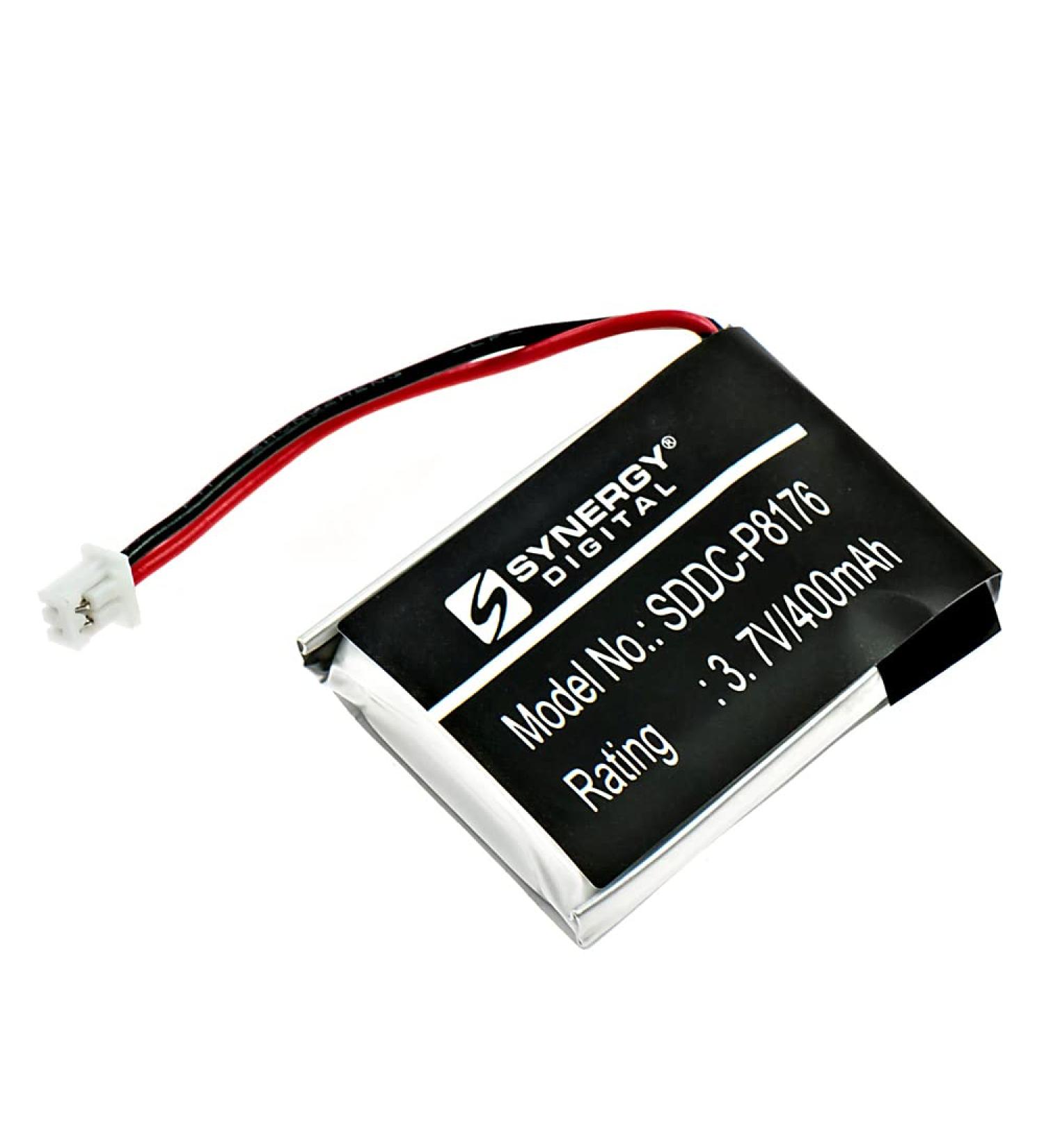 Synergy Digital Dog Collar Battery - High Capacity 3.7V 400mAh Replacement for Educator ET-300TS & PL-762229 - Buy Online on SooperMarket.com