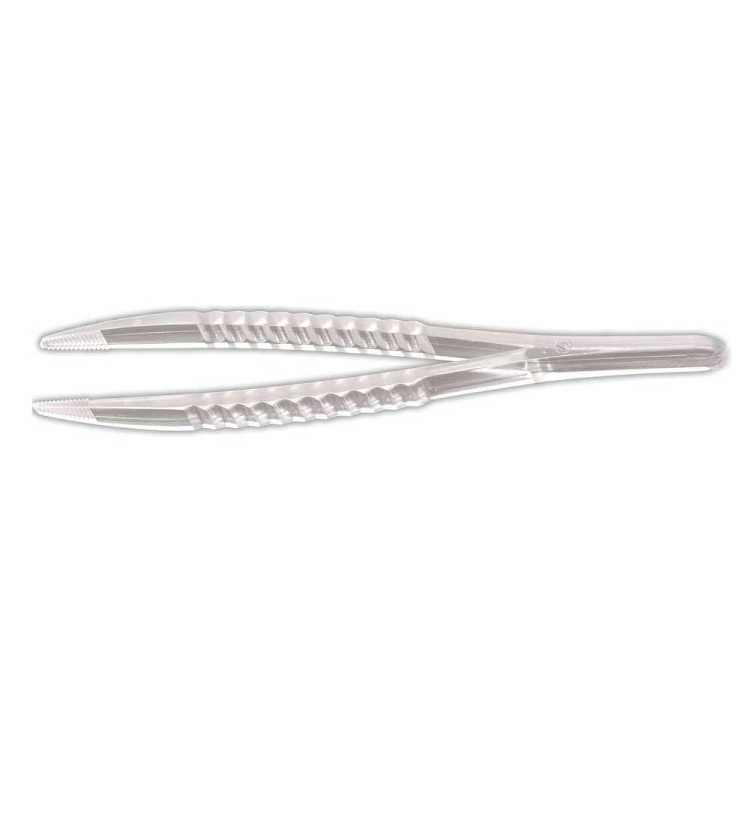 1x Behrend disposable tweezers disposable tweezers plastic tweezers sterile 12.5 cm