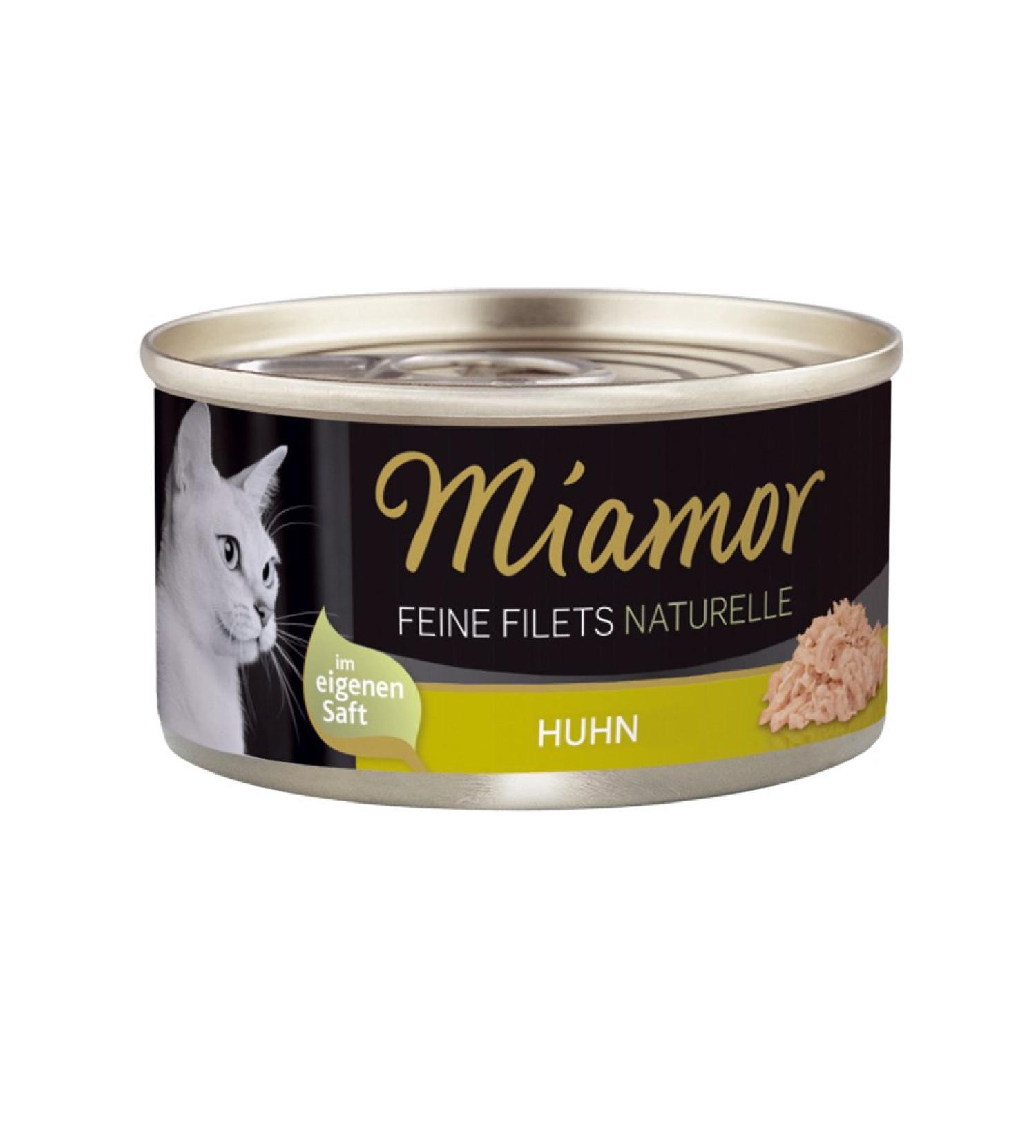 Miamor Feine Filets Naturell Huhn 24x80g