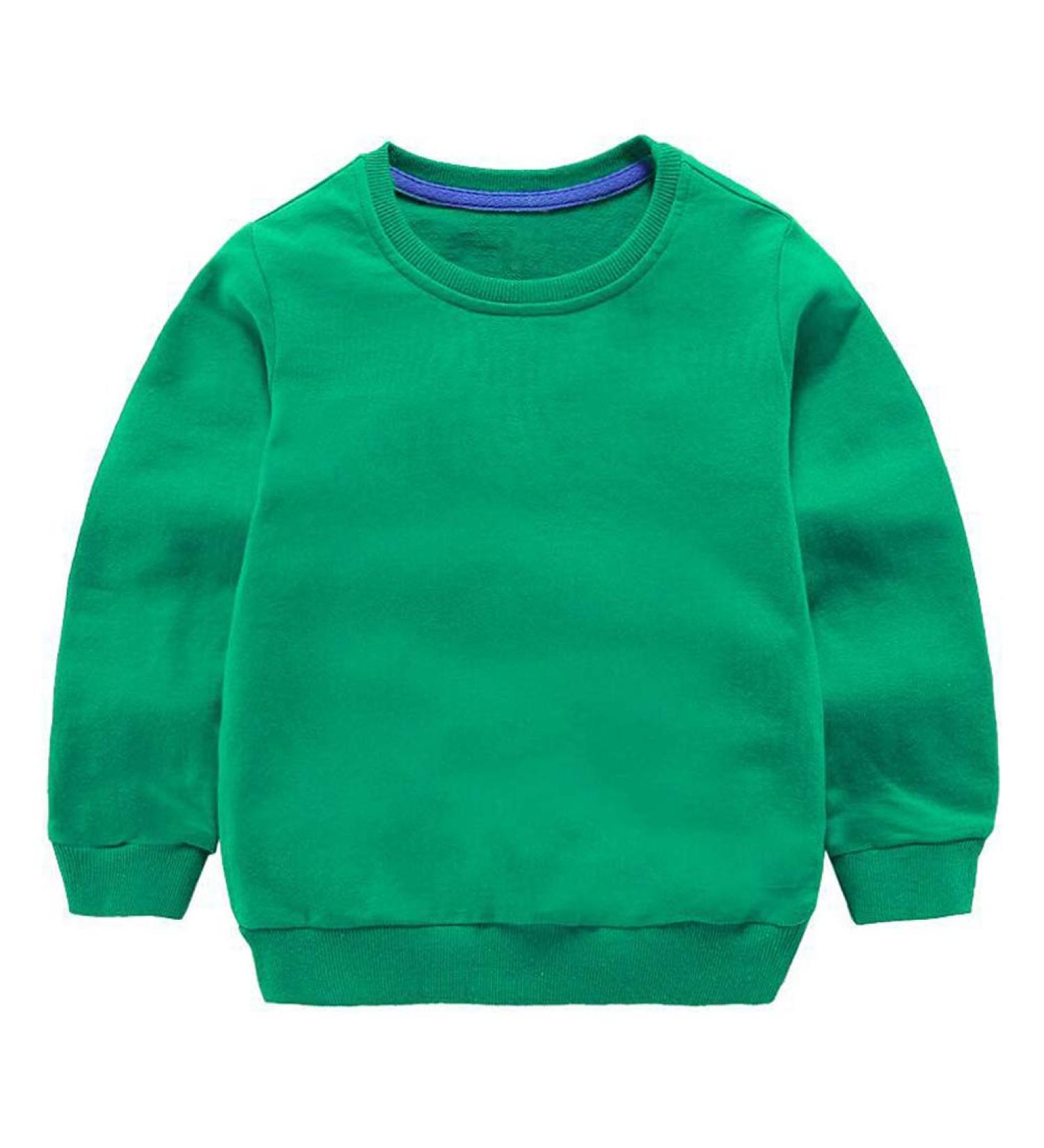 Taigood Boys Cotton Sweatshirt | Long Sleeve T-Shirt Pullover for Kids | Ages 1-7 | Green - Buy Online on SooperMarket.com