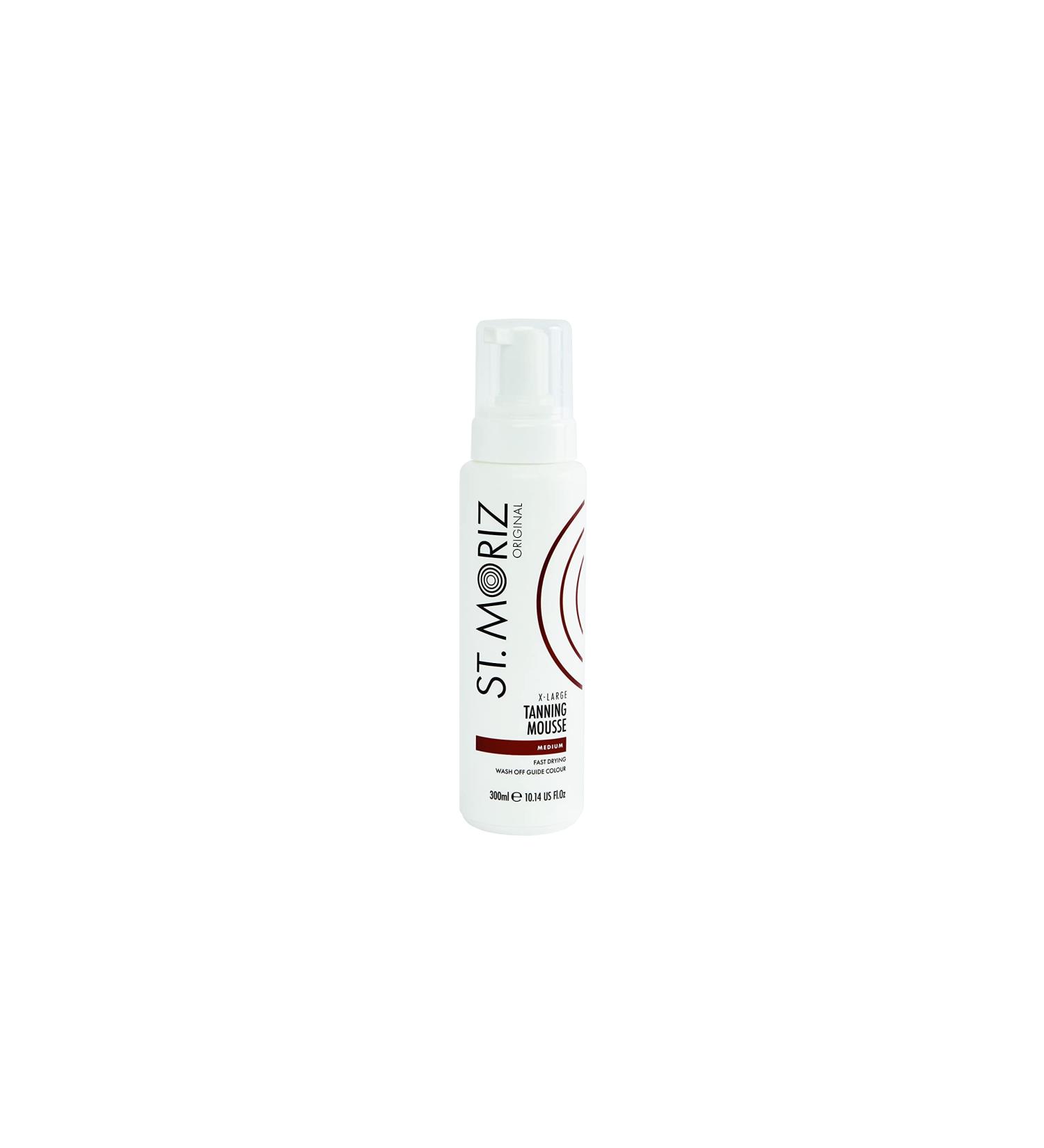 St Moriz Original Extra Large Instant Tanning Mousse 300ml - Fast Drying Vegan Fake Tan - Medium Tone | Pack of 1 - Buy Online on SooperMarket.com