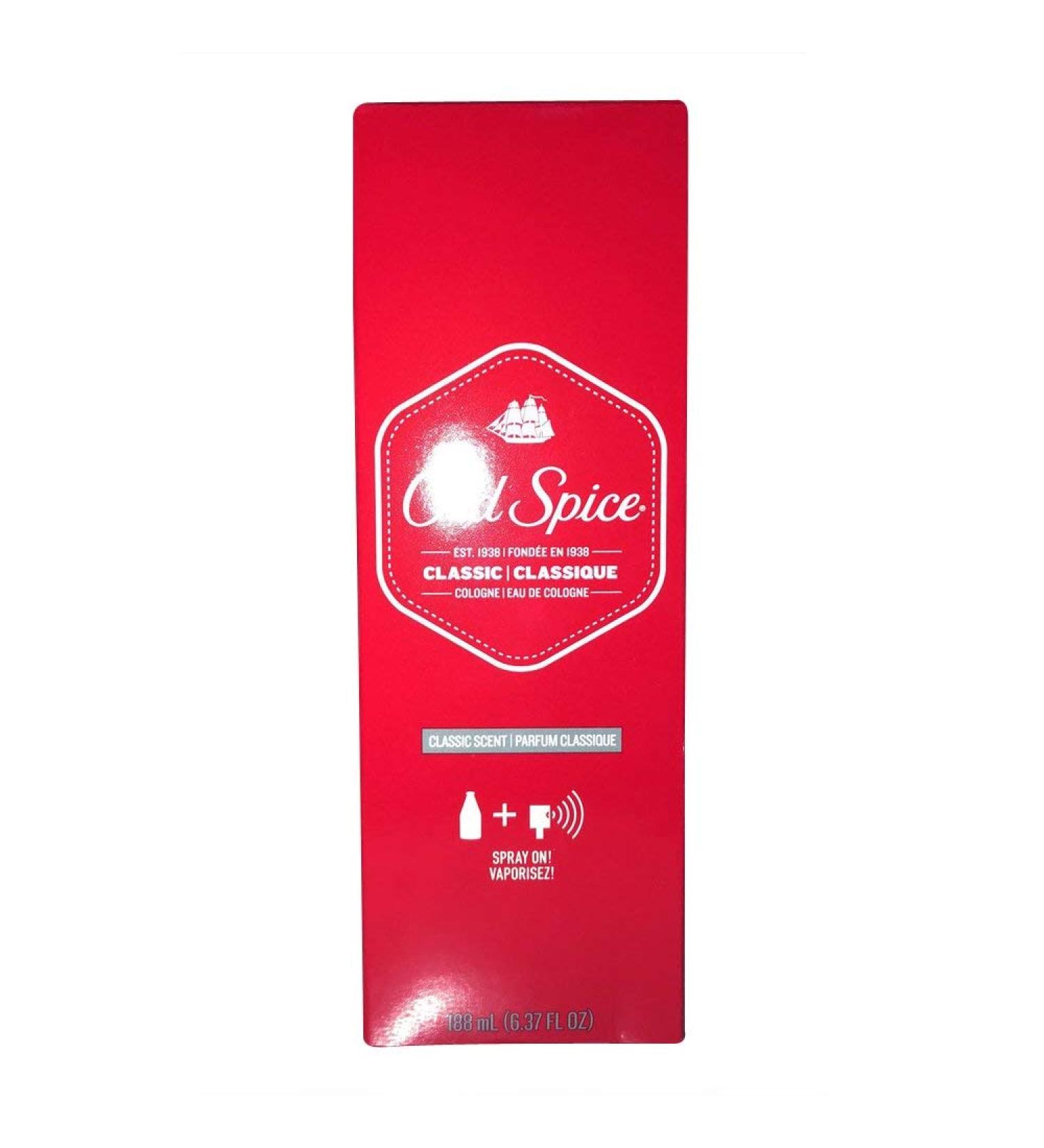 Procter & Gamble Old Spice Classic Cologne Spray Classic Scent 6.37 oz (Pack of 12)