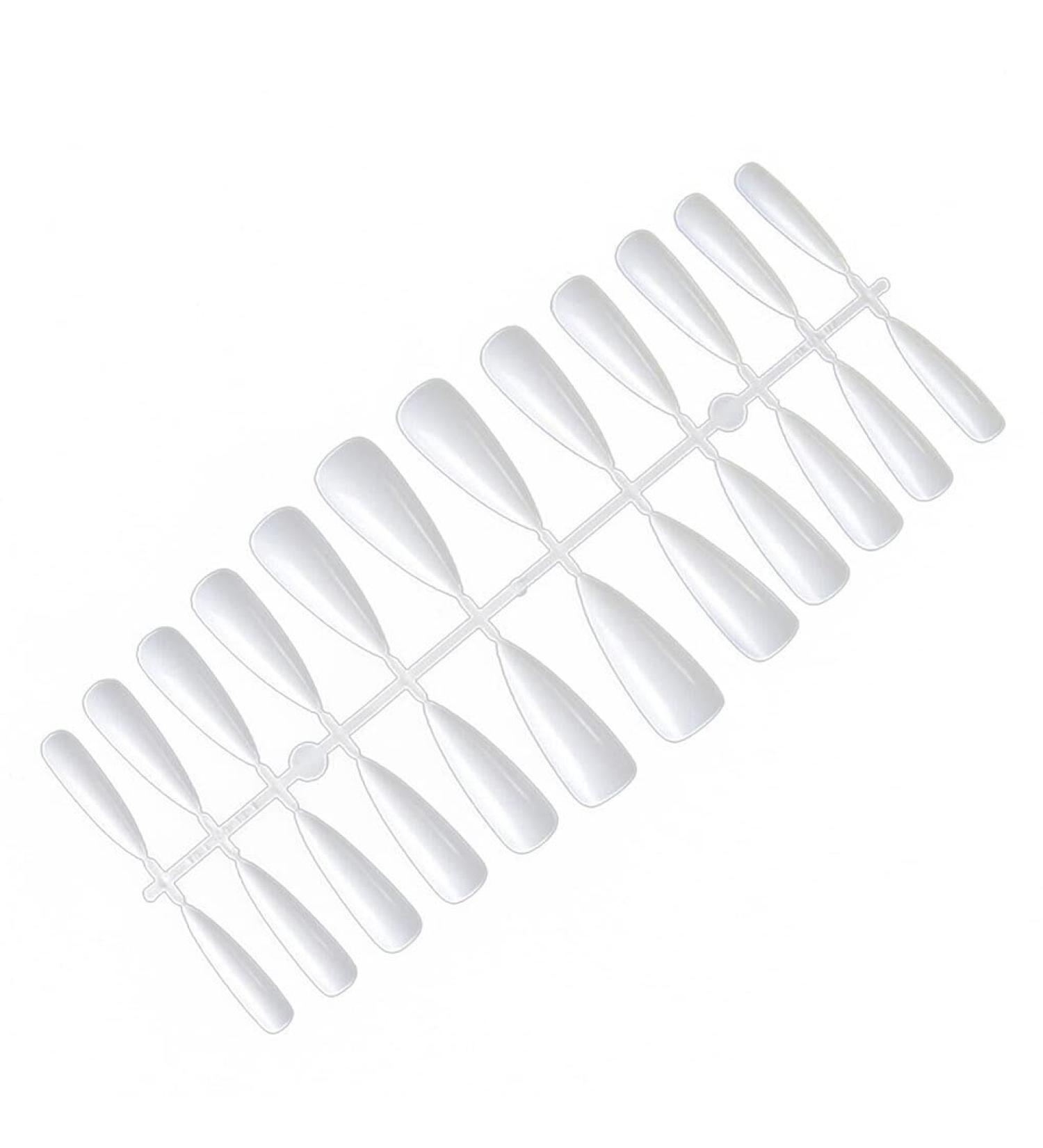 Dajidafu 1 Set Almond Press on Nails Artificial Fingernails Water Drop Style Pointed Art Decals DIY Beauty Tool Decorations - Buy Online on SooperMarket.com