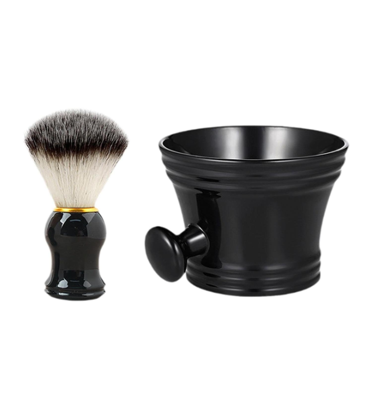 Colcolo Shaving Brush Set | Beard Grooming Kit with Bowl & Soap | Perfect Men's Gift for Father's Day & Travel - Buy Online on SooperMarket.com