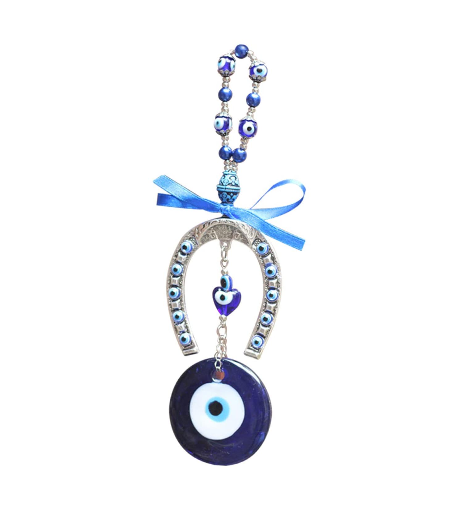 ORFOFE 1pc Blue Eyes Pendant Car Christmas Decorations Car Key Ring Turkish Evil Eye Pendant Household - Buy Online on SooperMarket.com
