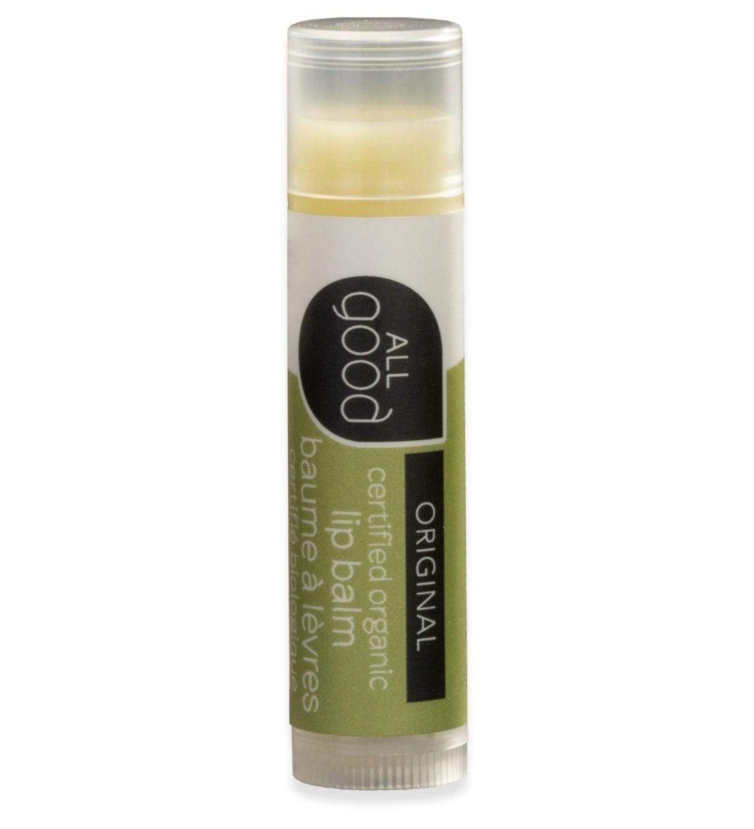 All Good USDA Organic Lip Balm - Calendula Lavender Olive Oil Beeswax Vitamin E for Soft Smooth Lips - Buy Online on SooperMarket.com