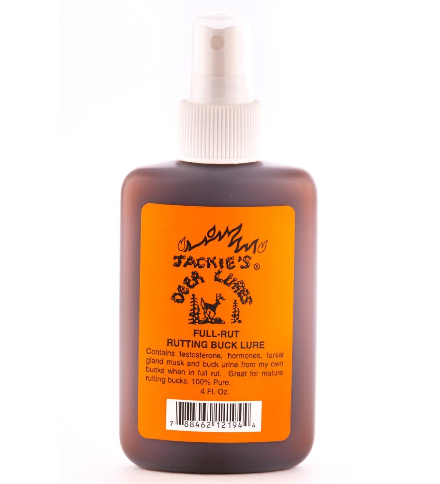 Jackies Deer Lures Full Rutting Buck Sprayer, 4-Ounce
