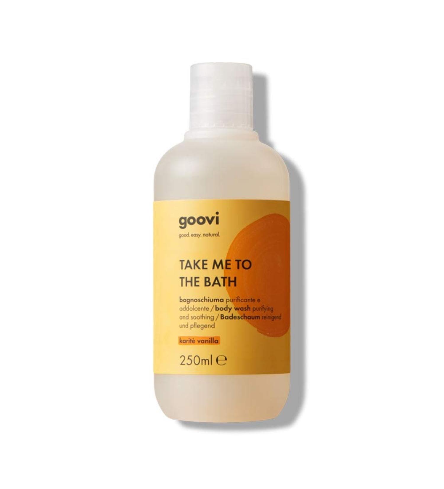 Goovi Take Me to the Bath Body Wash Addolcente Shea and Vanilla 250ml