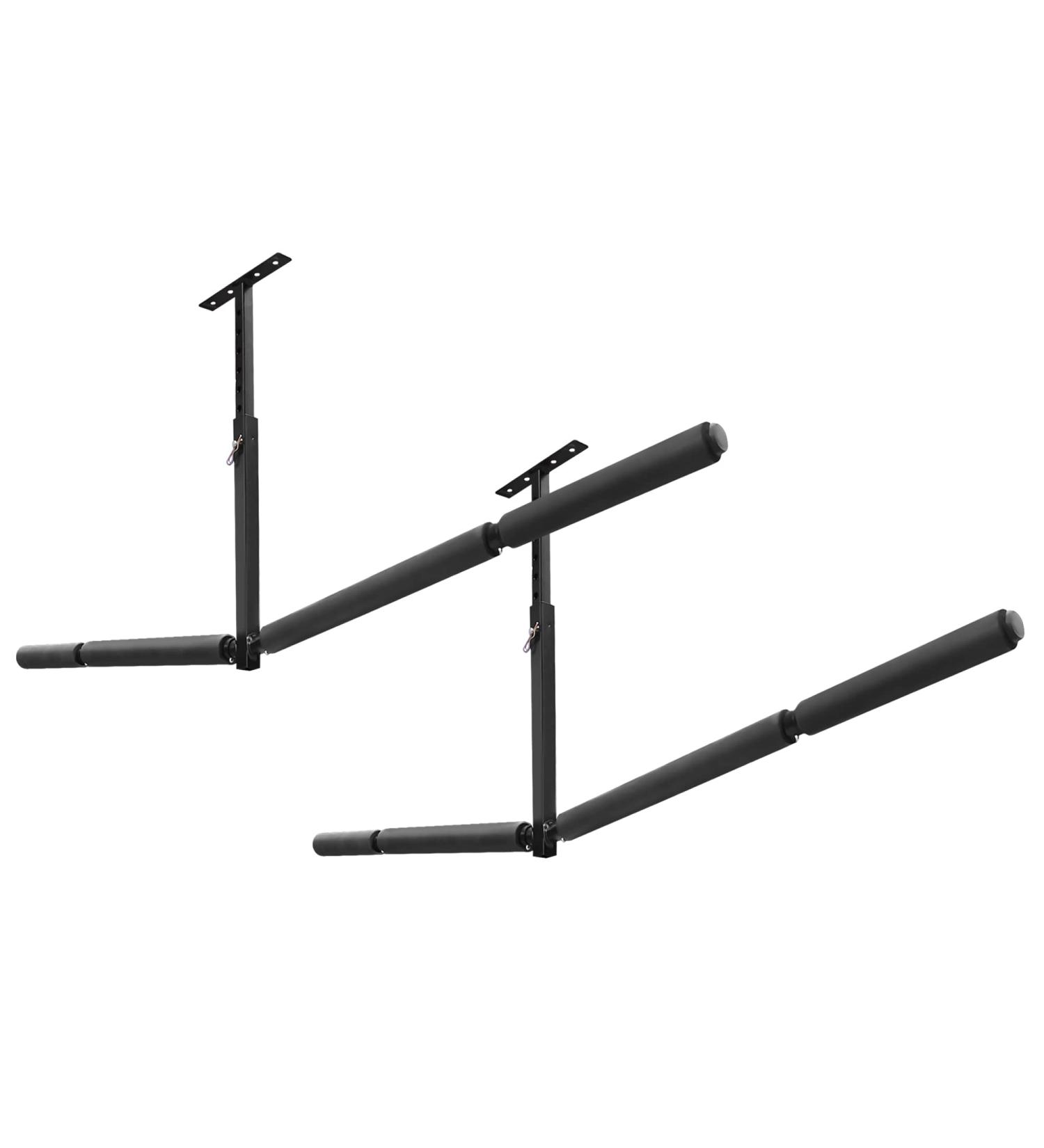 Adjustable Double SUP Surf Paddle Board Storage Rack | Ceiling Mount for Garage & Indoor Use - Buy Online on SooperMarket.com