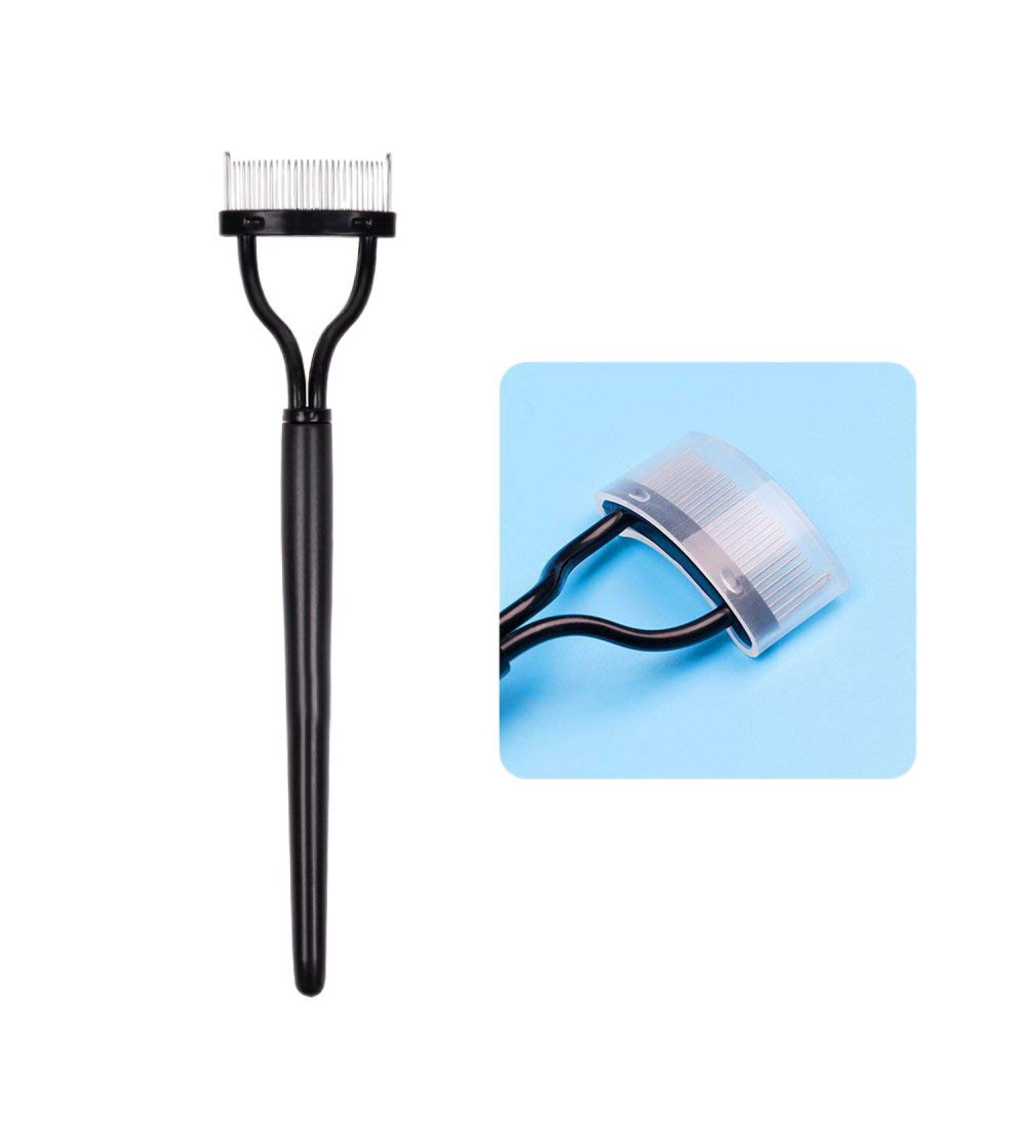 Closer Eyelash Comb Curlers Makeup Mascara Applicator Eyebrow Grooming Brush Tool - Buy Online on SooperMarket.com