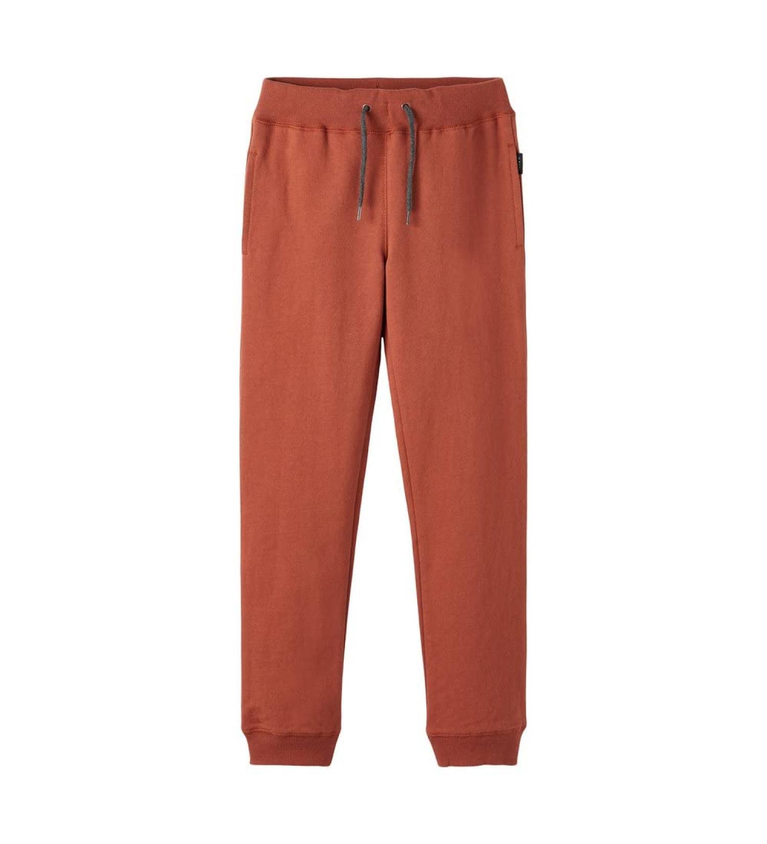 NAME IT Kids Cotton Sweatpants in Maple Syrup - Size 152 - Buy Online on SooperMarket.com
