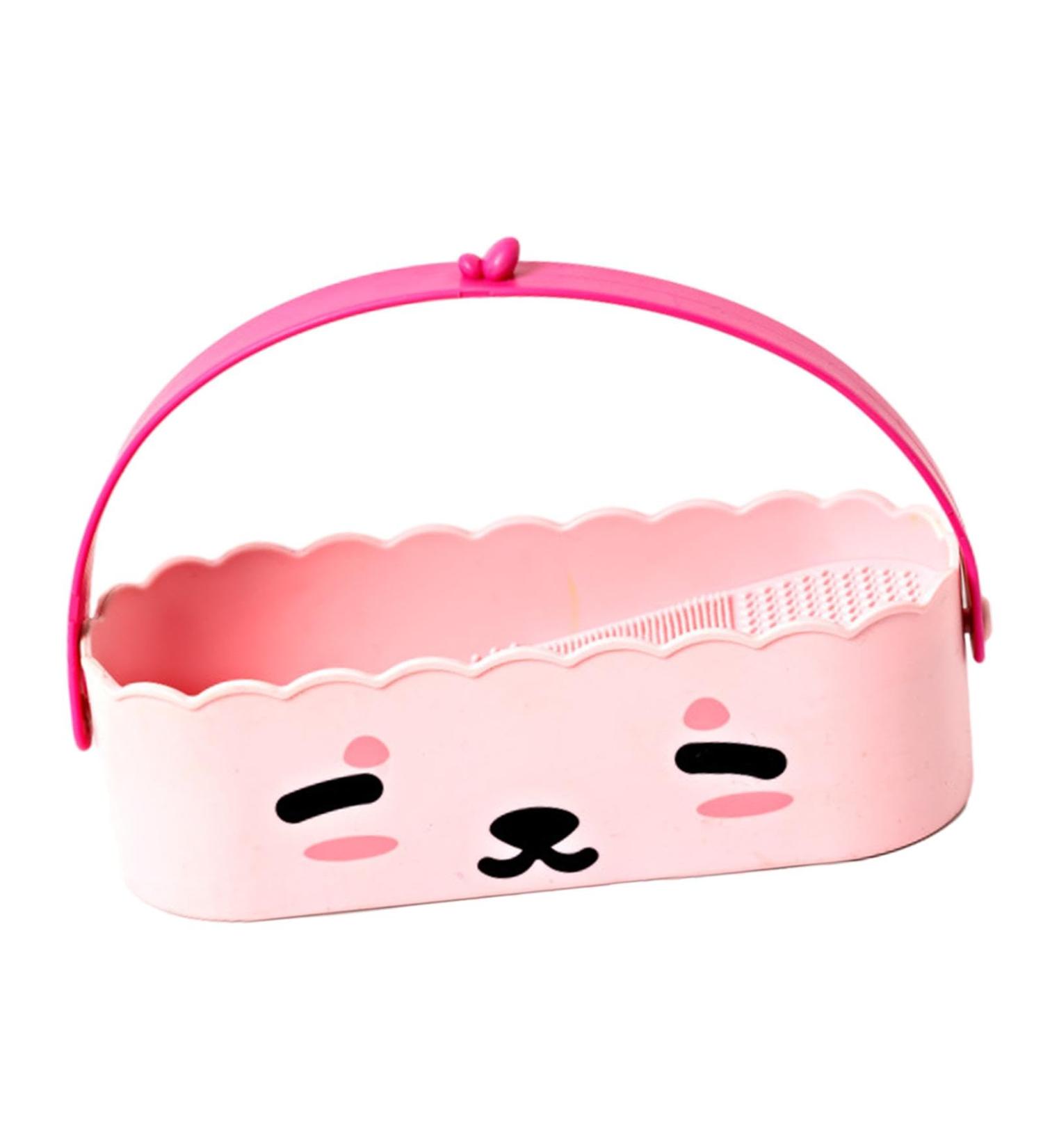 JAYIOLA 3 in 1 Makeup Brush Cleaner Bowl Cosmetic Brush Cleaning Tool Multifunctional Drying Rack for Beauty Salon pink - Buy Online on SooperMarket.com