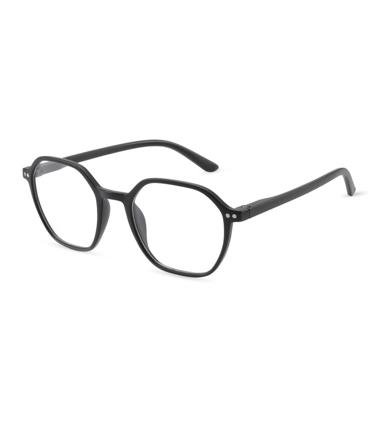 ZENOTTIC Blue Light Blocking Glasses - Hexagonal Frames for Men & Women | Anti Blue Ray Computer Glasses - Black 2.5x - Buy Online on SooperMarket.com