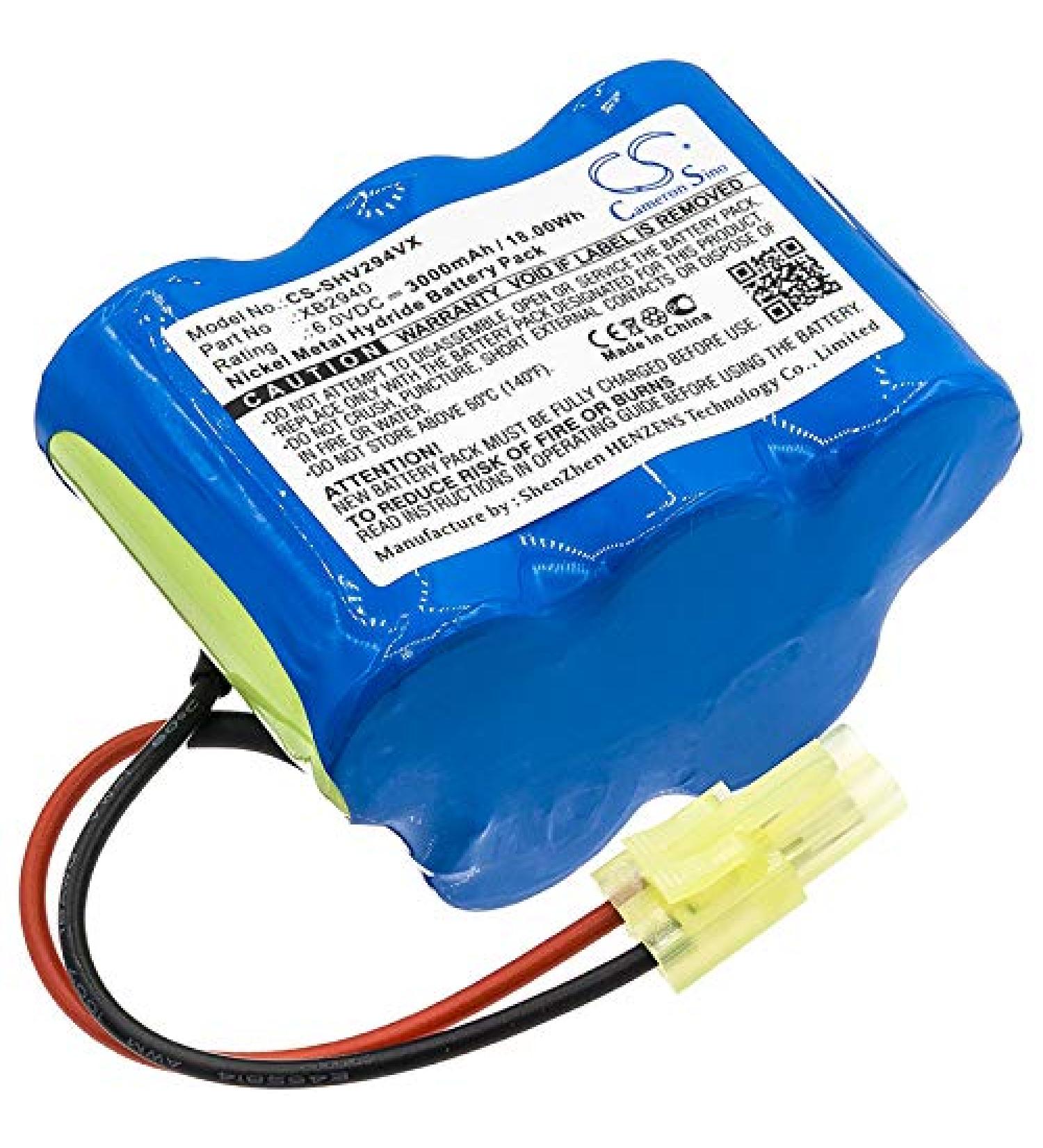Battery Replacement for Shark V1940 V2940C V2940 V2940CFS XB2940