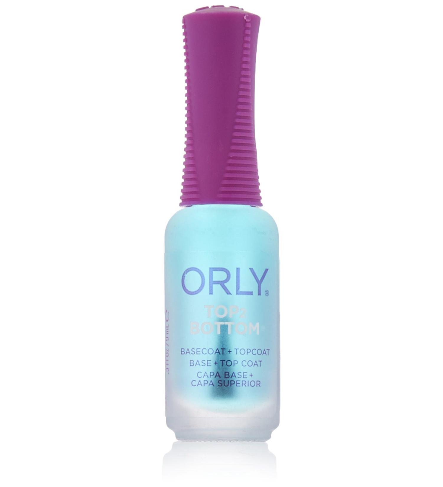 Orly Top-2-Bottom Nail Base & Top Coat All-In-One - 3oz - Buy Online on SooperMarket.com