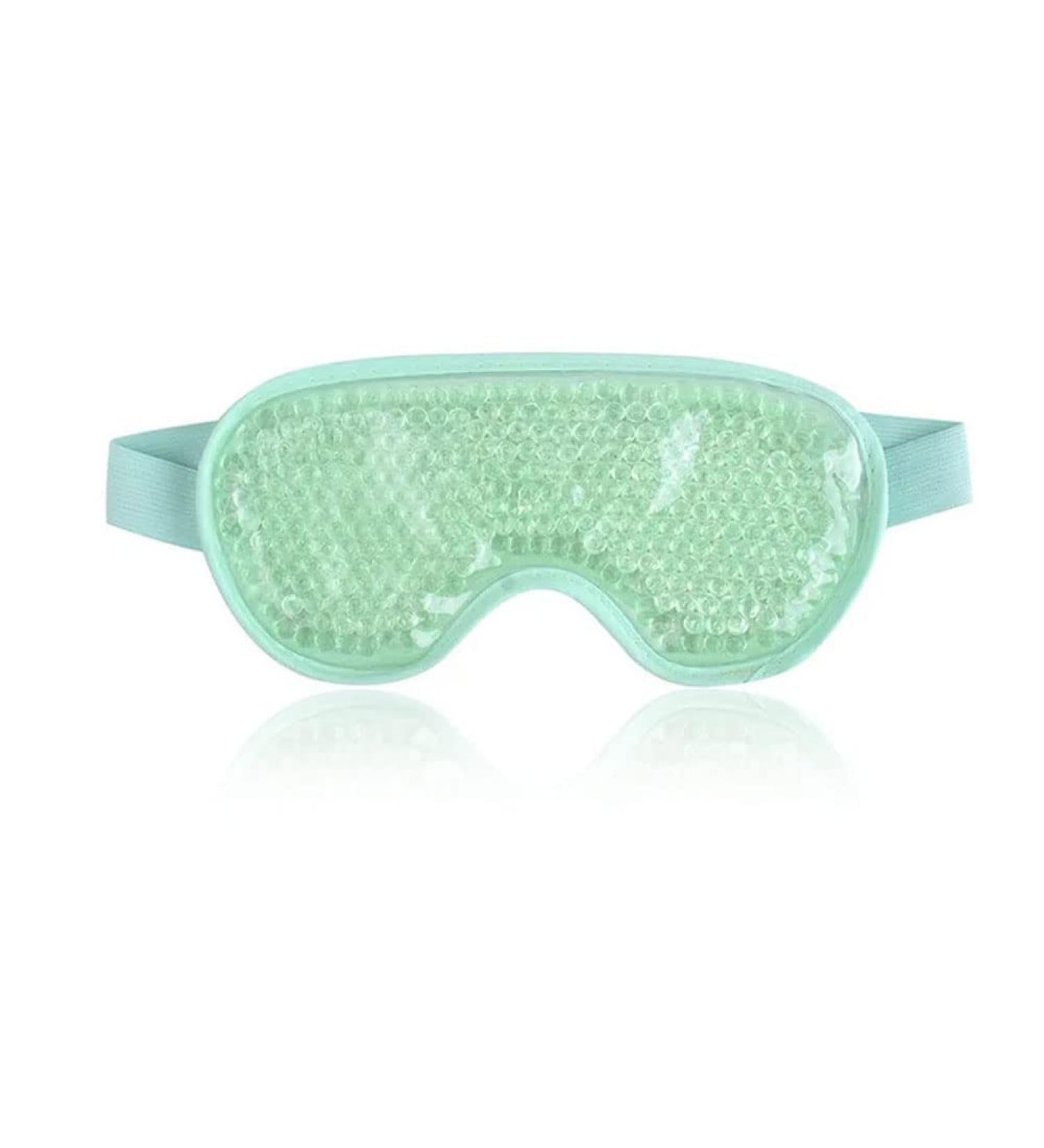 Gamufw Cooling Eye Mask Hot Cold Therapy Gel Eye Mask for Puffy Eye Migraine Relief Headache Dark Circles Dry Eyes Swollen Eyes Sinus Pain (Green) - Buy Online on SooperMarket.com