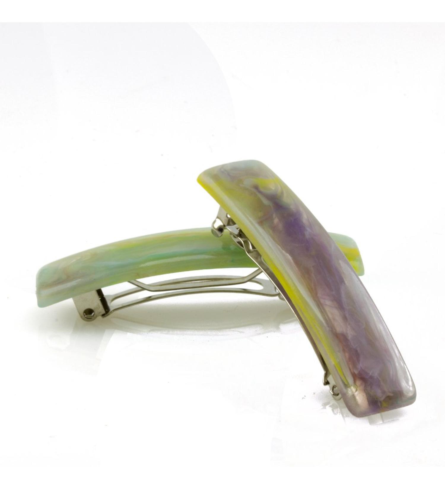 2pcs Rectangular Patent Clasp 52x12mm Multicolor - Made in Germany | WeLoveBeads - International Shipping Available - Buy Online on SooperMarket.com