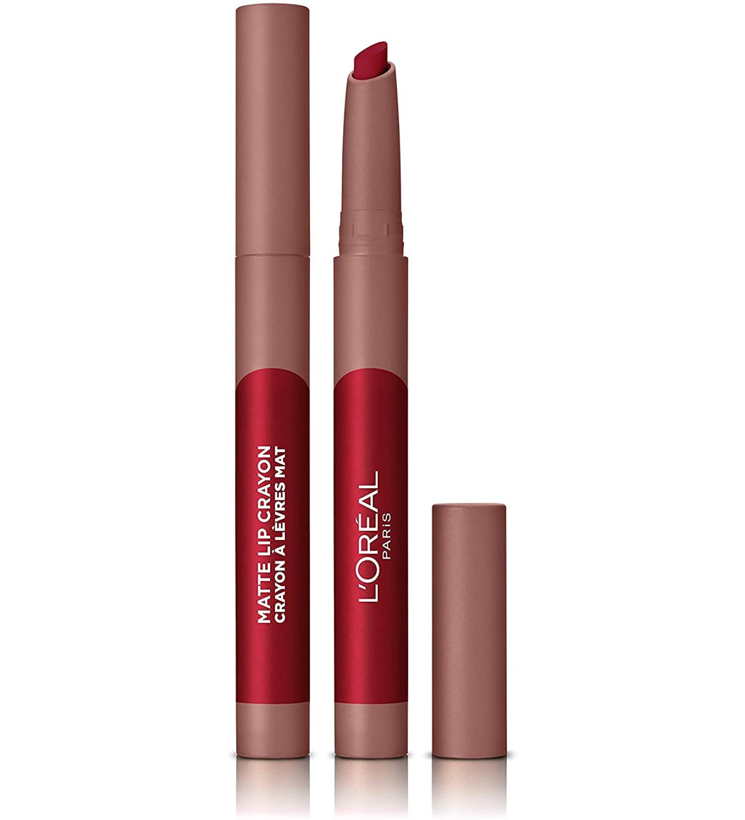 L'Or al Paris Matte Lip Crayon Lipstick 113 Everyday - International Shipping Available | Buy Now - Buy Online on SooperMarket.com