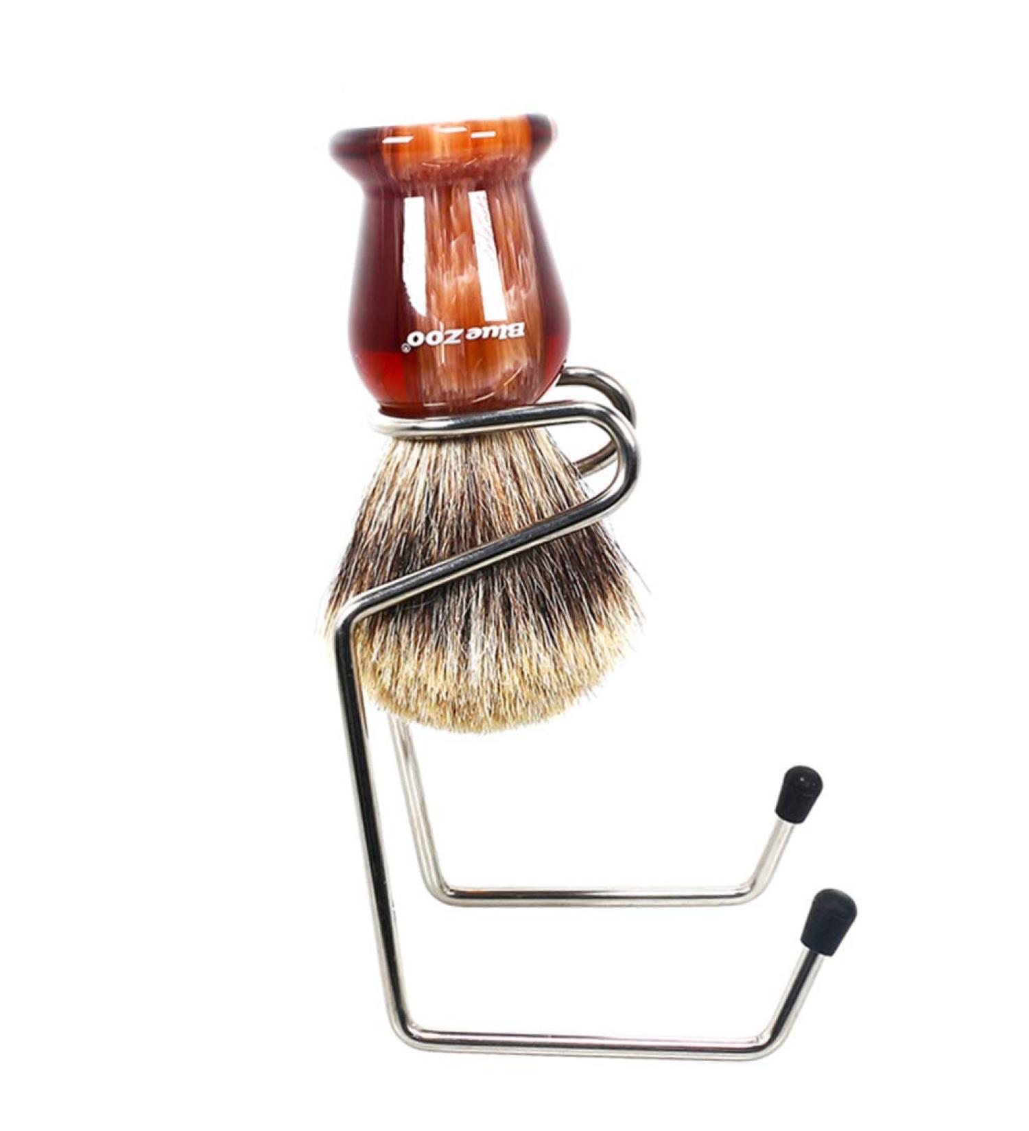 Beavorty Razor Brush Stand - Shaving Holder & Accessory Rack for Safety Razors & Brushes | Toothbrush Kit Coat Hanger - Buy Online on SooperMarket.com