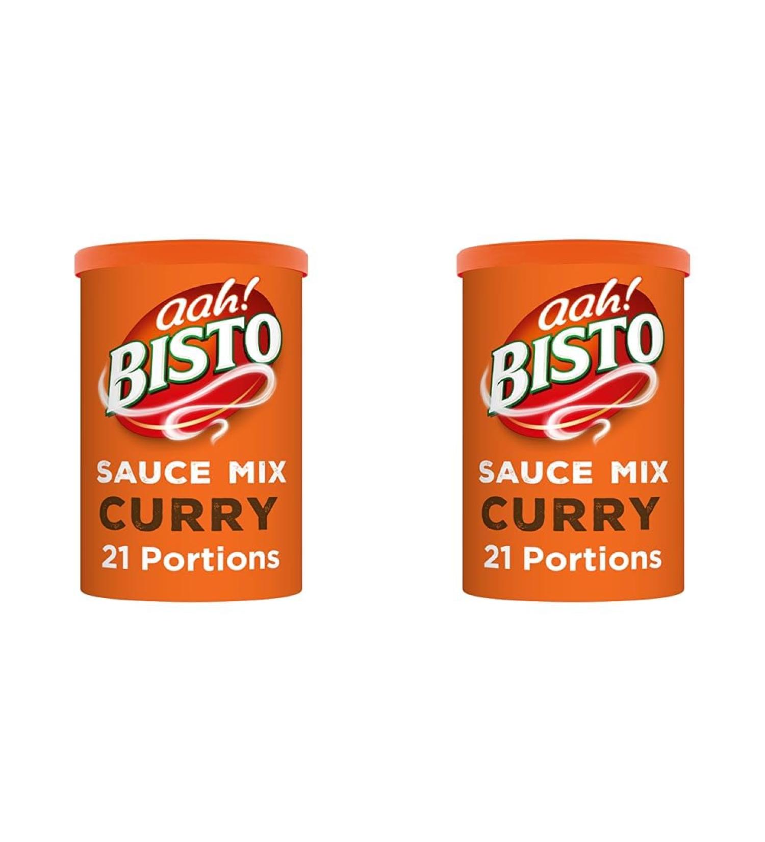 Bisto Quick & Easy Chip Shop Curry Sauce Mix 185 g Drum (Pack of 2)