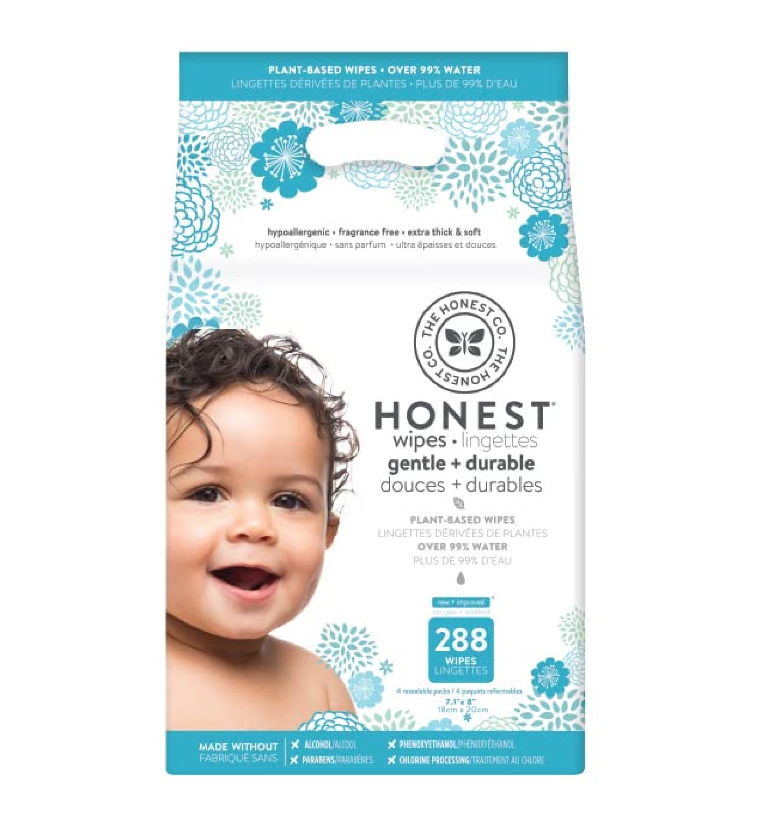 The Honest Company Wipes, Classic, 288 Count