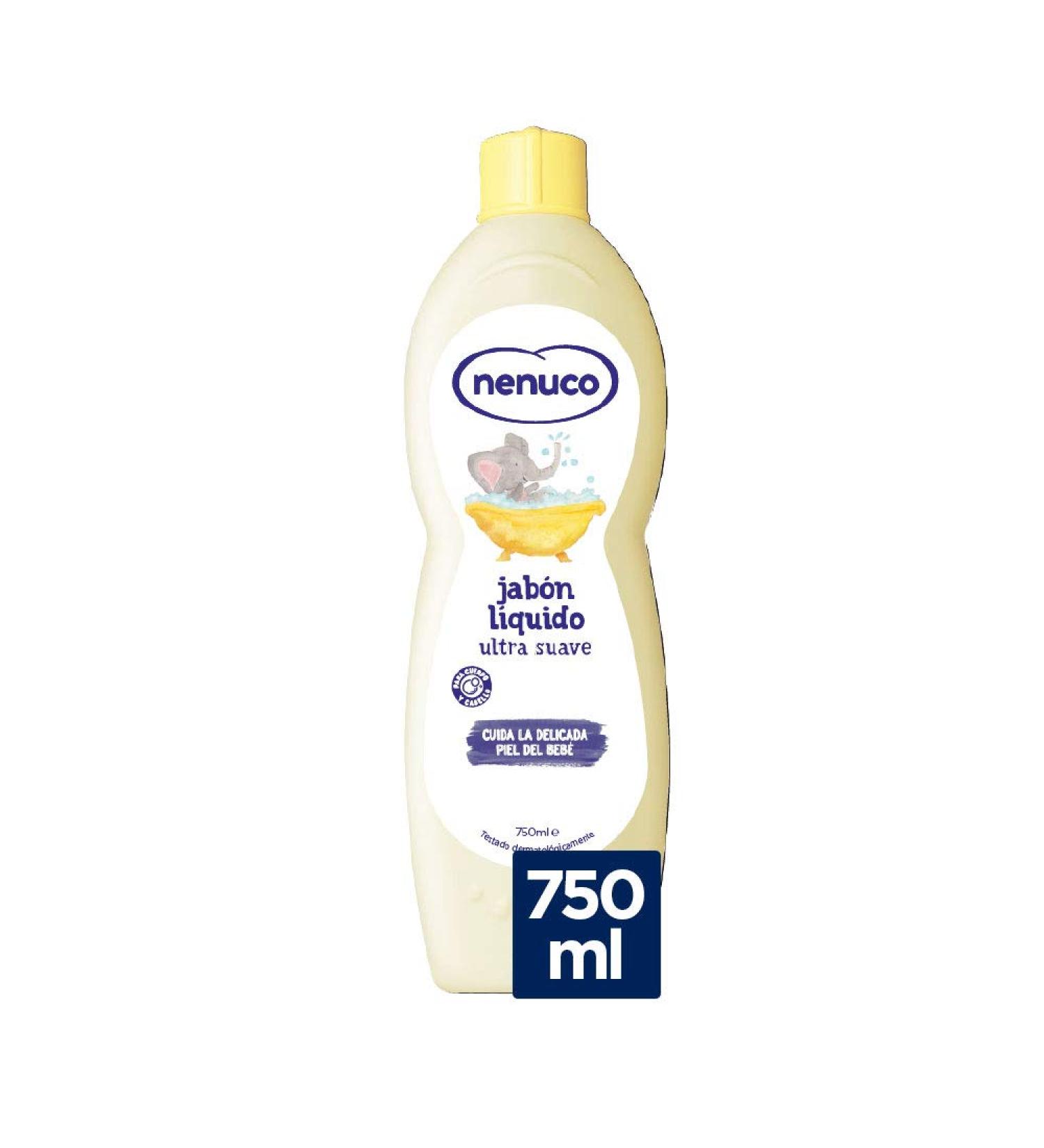 Nenuco Ultra Soft Liquid Soap 750ml with Vitamin E & Aloe Extract - Gentle Skin Care International Shipping - Buy Online on SooperMarket.com