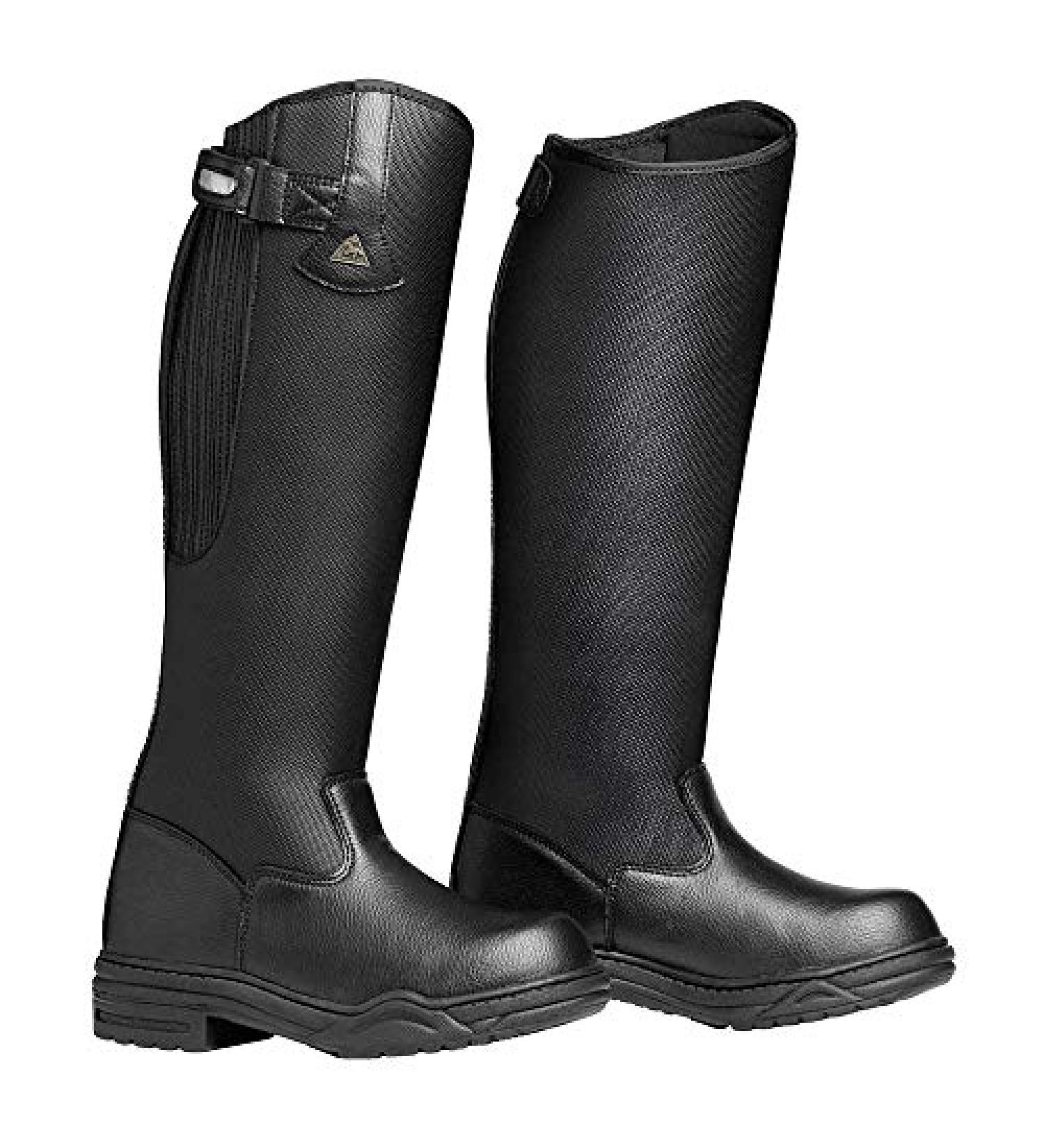 Mountain Horse Mens Rimfrost Rider Tall Boots - Color:Black Size:11