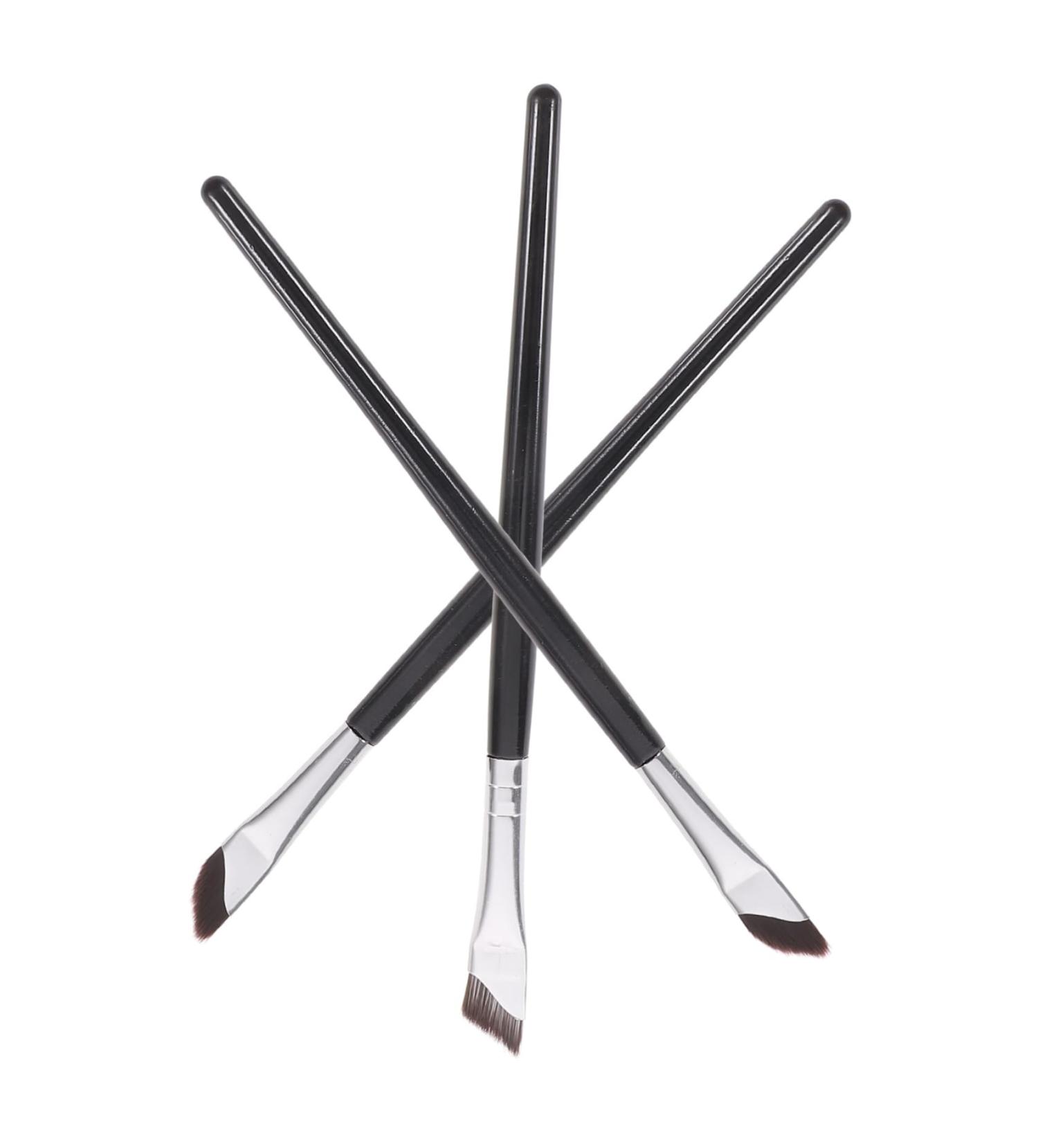 Baluue 3pcs Set Eyeliner Applicator Tool Eyebrow Concealer Eye Liner Brush Concealer Brush Eye Brush Wood - Buy Online on SooperMarket.com